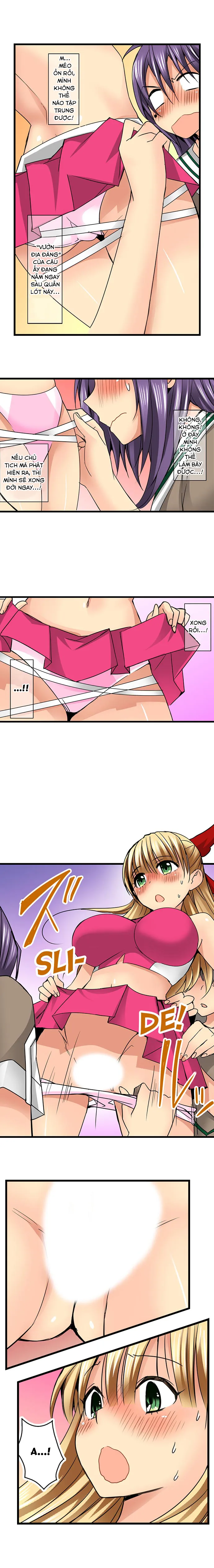 HentaiVN.net - Ảnh 5 - Lạc Vào Ngôi Trường Của Những Cô Gái Nứng Tình! [Sneaked Into A Horny Girls' School] - Chap 27: Chơi Tới Bến!?