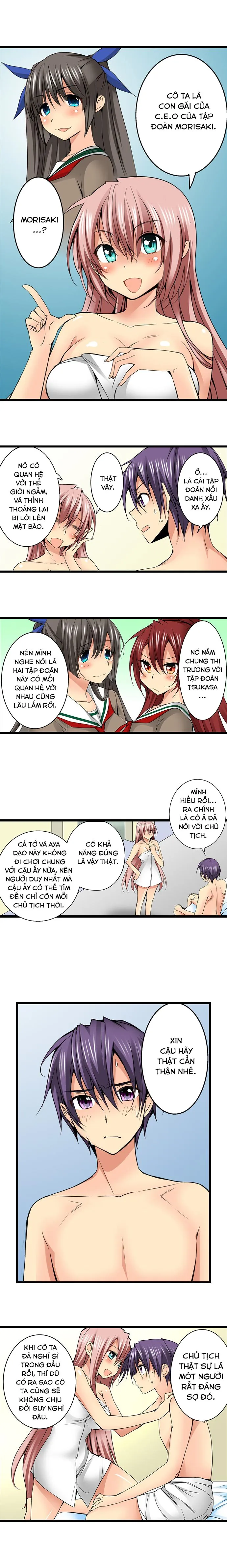 HentaiVN.net - Ảnh 9 - Lạc Vào Ngôi Trường Của Những Cô Gái Nứng Tình! [Sneaked Into A Horny Girls' School] - Chap 28: Thân Phận Của Chủ Tịch