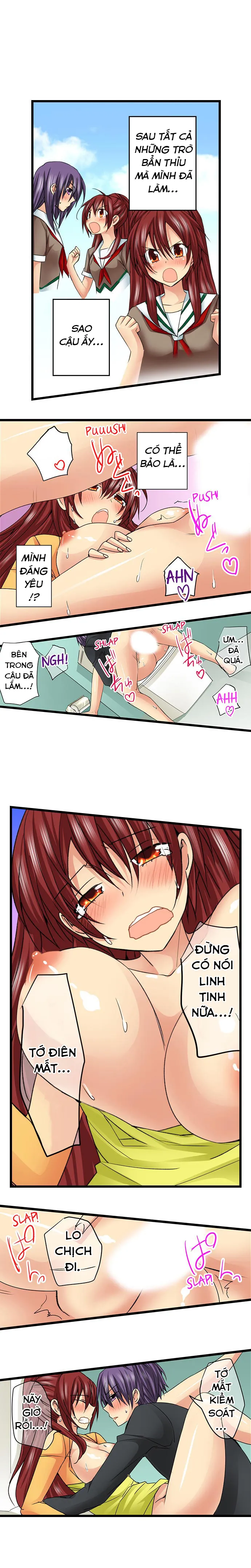 HentaiVN.net - Ảnh 8 - Lạc Vào Ngôi Trường Của Những Cô Gái Nứng Tình! [Sneaked Into A Horny Girls' School] - Chap 31: Thịt Erina (2)