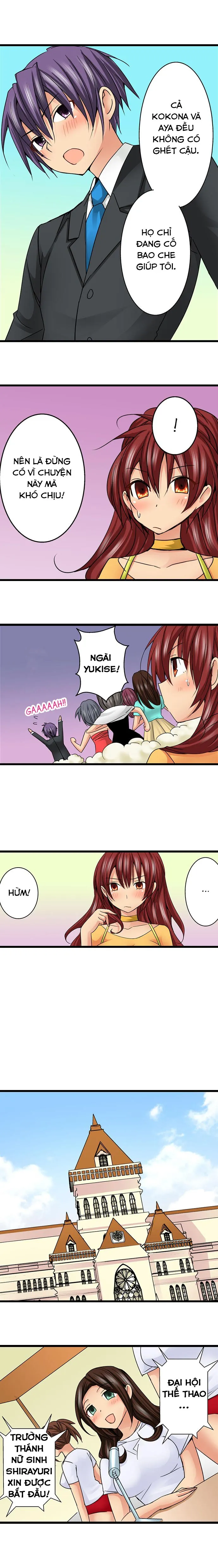 HentaiVN.net - Ảnh 5 - Lạc Vào Ngôi Trường Của Những Cô Gái Nứng Tình! [Sneaked Into A Horny Girls' School] - Chap 32: Hội Thao Trường Có Biến