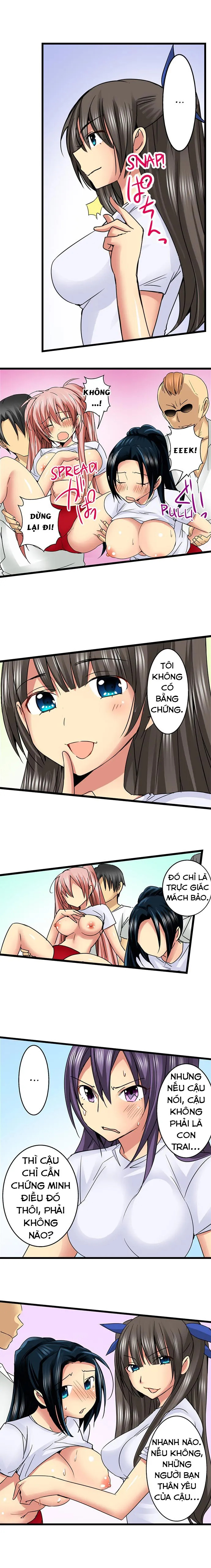 HentaiVN.net - Ảnh 6 - Lạc Vào Ngôi Trường Của Những Cô Gái Nứng Tình! [Sneaked Into A Horny Girls' School] - Chap 33: Sức Ép