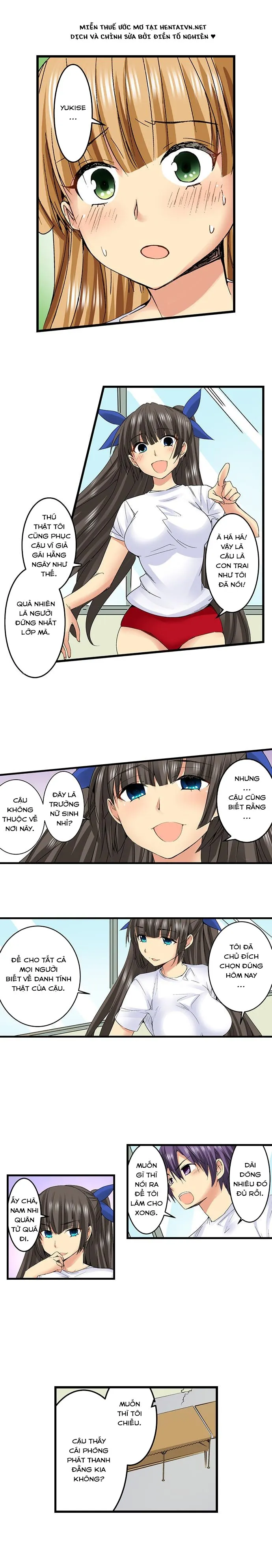 HentaiVN.net - Ảnh 4 - Lạc Vào Ngôi Trường Của Những Cô Gái Nứng Tình! [Sneaked Into A Horny Girls' School] - Chap 34: Quyết Đoán