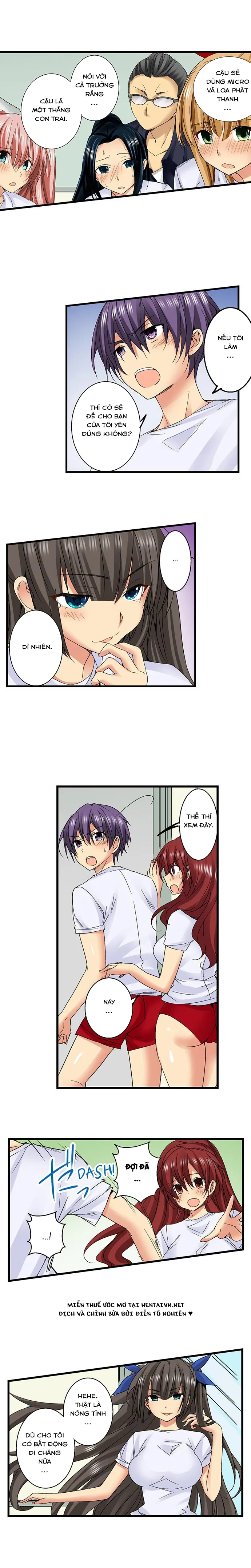 HentaiVN.net - Ảnh 5 - Lạc Vào Ngôi Trường Của Những Cô Gái Nứng Tình! [Sneaked Into A Horny Girls' School] - Chap 34: Quyết Đoán