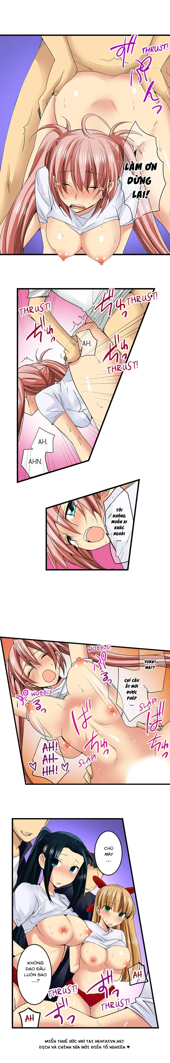 HentaiVN.net - Ảnh 7 - Lạc Vào Ngôi Trường Của Những Cô Gái Nứng Tình! [Sneaked Into A Horny Girls' School] - Chap 34: Quyết Đoán