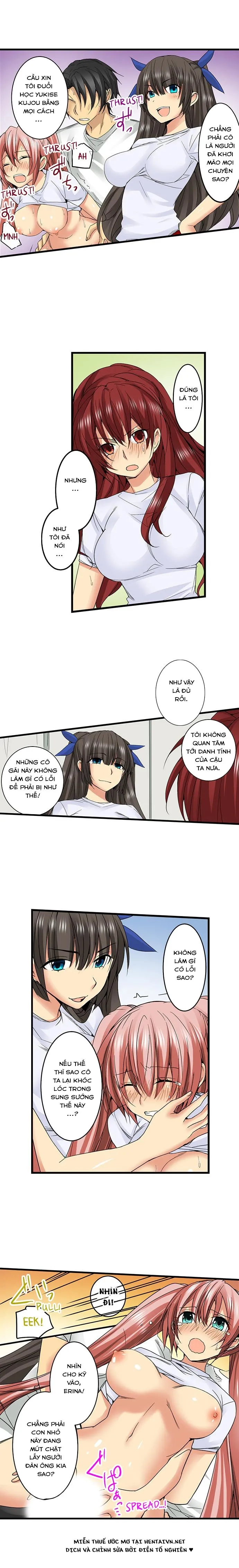 HentaiVN.net - Ảnh 9 - Lạc Vào Ngôi Trường Của Những Cô Gái Nứng Tình! [Sneaked Into A Horny Girls' School] - Chap 34: Quyết Đoán