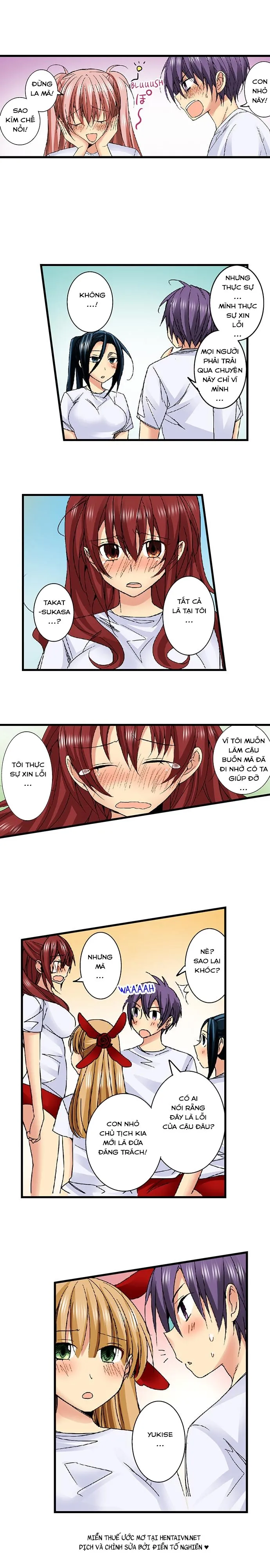 HentaiVN.net - Ảnh 6 - Lạc Vào Ngôi Trường Của Những Cô Gái Nứng Tình! [Sneaked Into A Horny Girls' School] - Chap 36: Sức Mạnh Của Gia Tộc Kujou!
