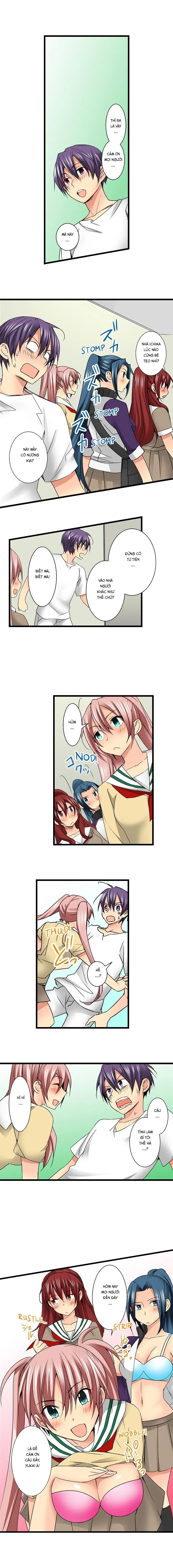 HentaiVN.net - Ảnh 8 - Lạc Vào Ngôi Trường Của Những Cô Gái Nứng Tình! [Sneaked Into A Horny Girls' School] - Chap 39: Chính Thức Thịt Ichika!
