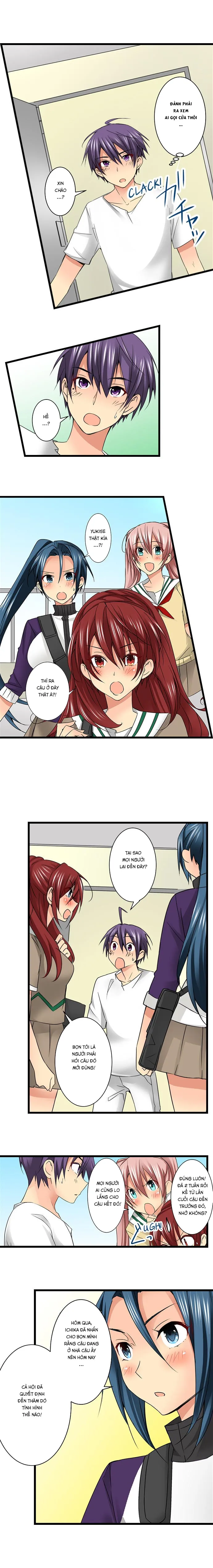HentaiVN.net - Ảnh 7 - Lạc Vào Ngôi Trường Của Những Cô Gái Nứng Tình! [Sneaked Into A Horny Girls' School] - Chap 39: Chính Thức Thịt Ichika!
