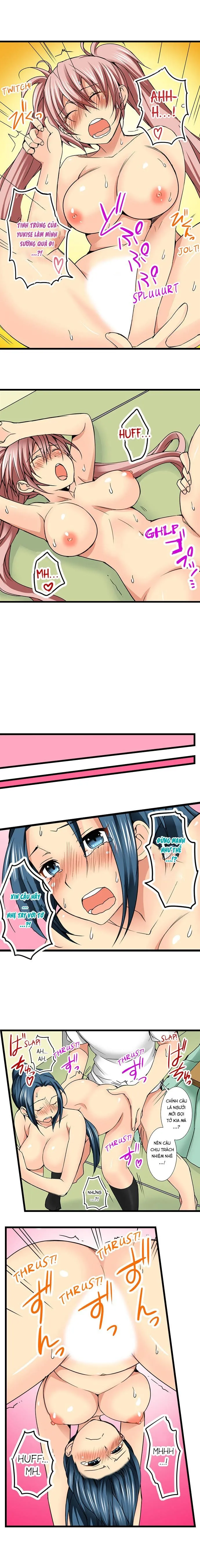 HentaiVN.net - Ảnh 6 - Lạc Vào Ngôi Trường Của Những Cô Gái Nứng Tình! [Sneaked Into A Horny Girls' School] - Chap 41: Chơi Some Cực Mạnh