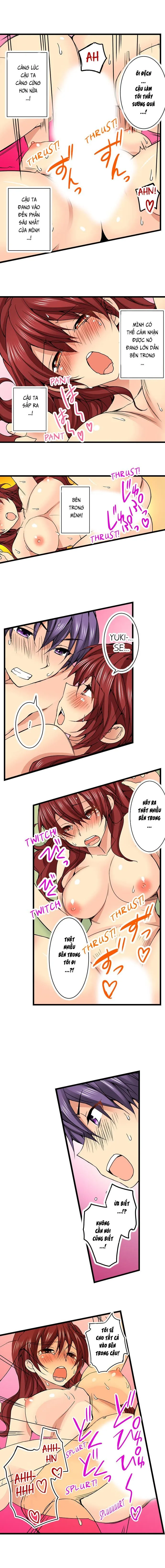 HentaiVN.net - Ảnh 8 - Lạc Vào Ngôi Trường Của Những Cô Gái Nứng Tình! [Sneaked Into A Horny Girls' School] - Chap 41: Chơi Some Cực Mạnh