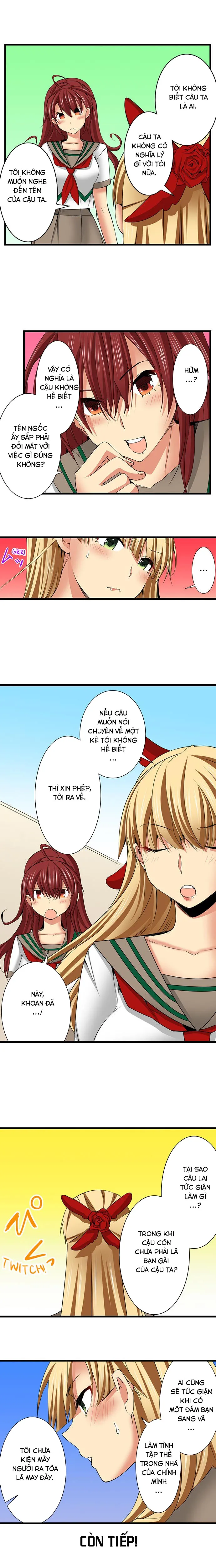 HentaiVN.net - Ảnh 6 - Lạc Vào Ngôi Trường Của Những Cô Gái Nứng Tình! [Sneaked Into A Horny Girls' School] - Chap 43: Hi Sinh!