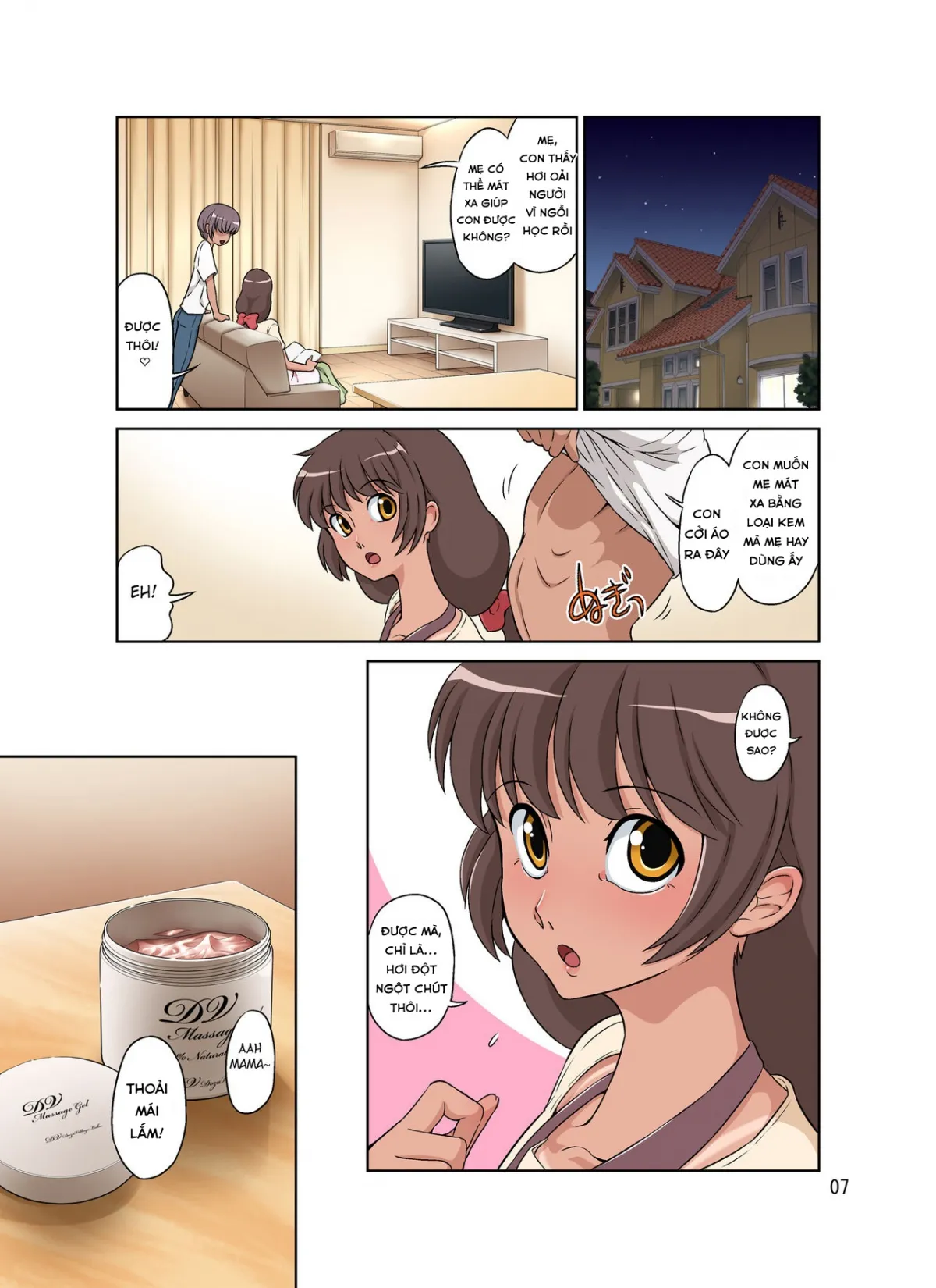 HentaiVN.net - Ảnh 8 - Sewayaki Mama, Musuko ni Hamerareru [世話焼きママ、息子にハメられる] - Chap 1 [FullColor]