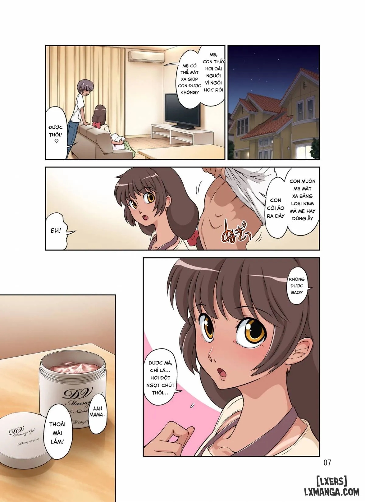 HentaiVN.net - Ảnh 7 - Sewayaki Mama, Musuko ni Hamerareru [世話焼きママ、息子にハメられる] - Oneshot