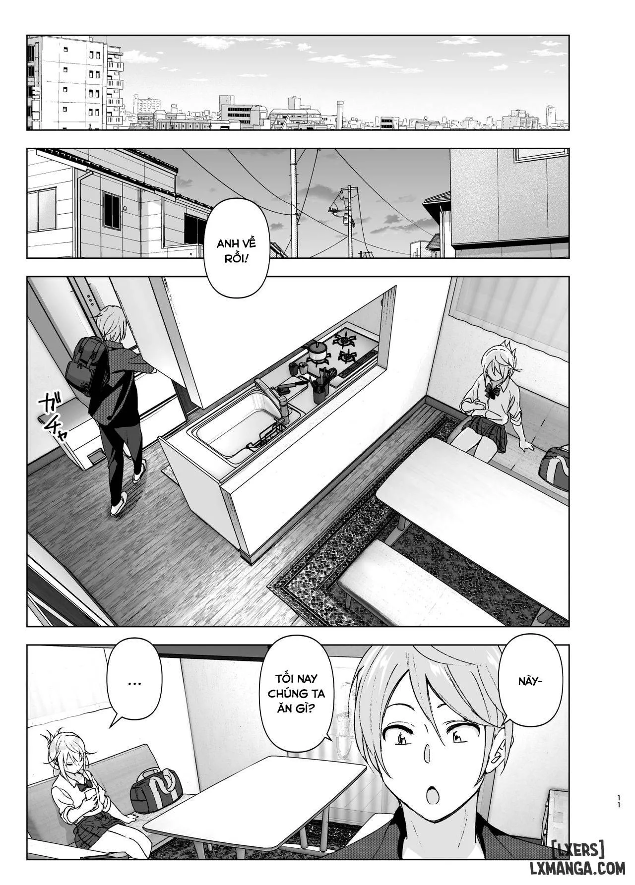 HentaiVN.net - Ảnh 10 - Mukashi wa Kawaikatta [She Was Cute Before;昔は可愛かった] - Chapter 1