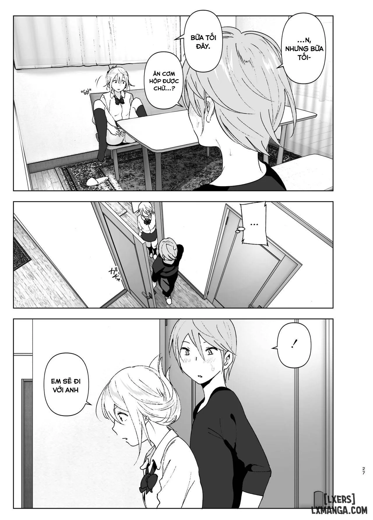 HentaiVN.net - Ảnh 26 - Mukashi wa Kawaikatta [She Was Cute Before;昔は可愛かった] - Chapter 1