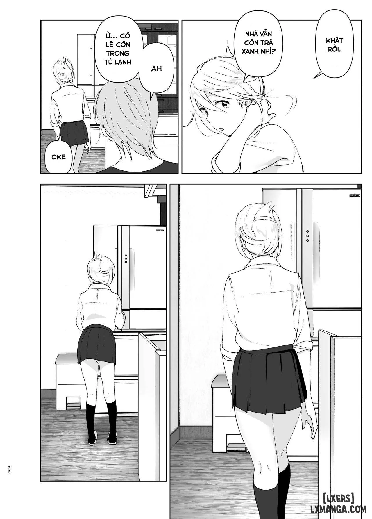 HentaiVN.net - Ảnh 35 - Mukashi wa Kawaikatta [She Was Cute Before;昔は可愛かった] - Chapter 1