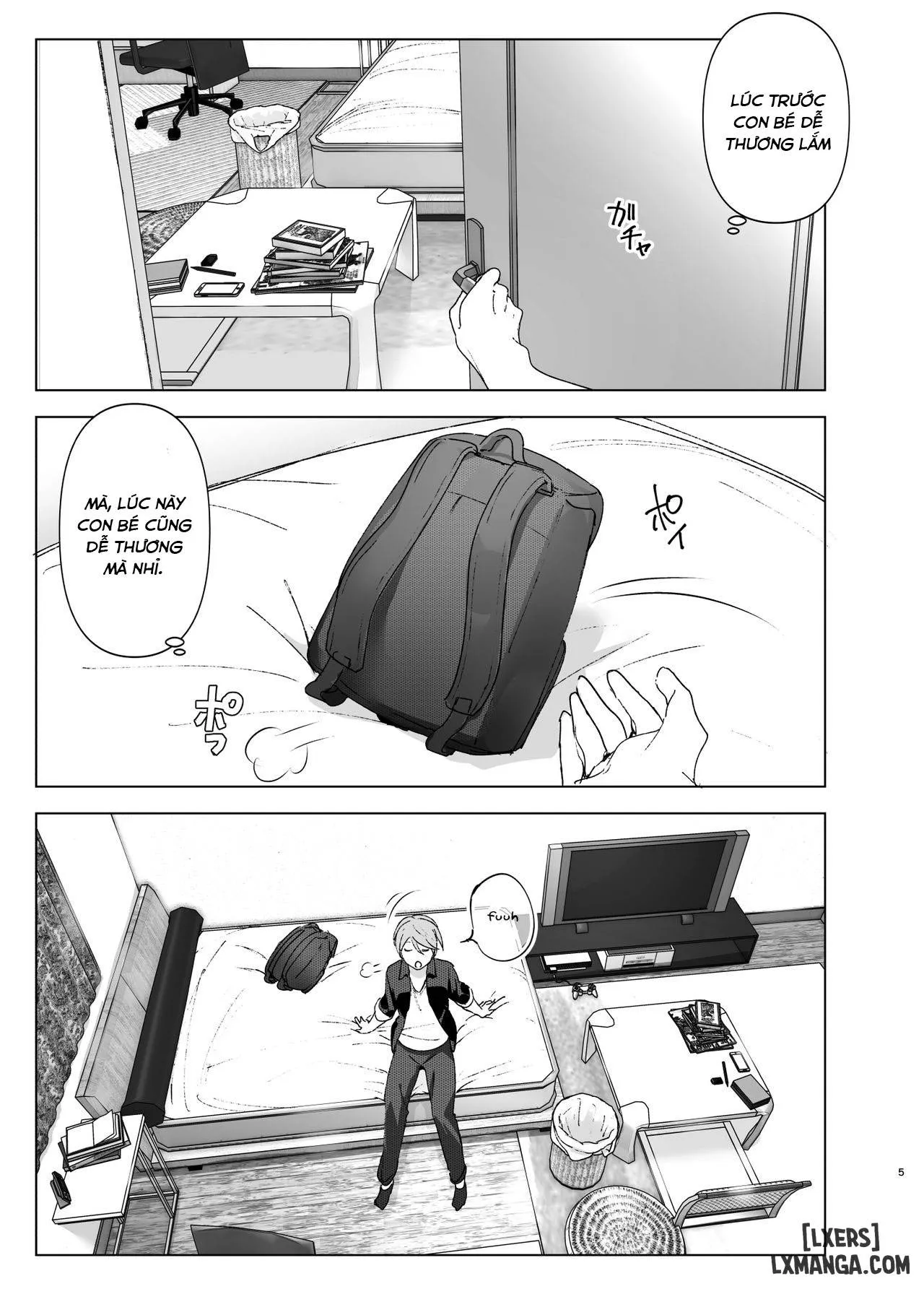 HentaiVN.net - Ảnh 4 - Mukashi wa Kawaikatta [She Was Cute Before;昔は可愛かった] - Chapter 1