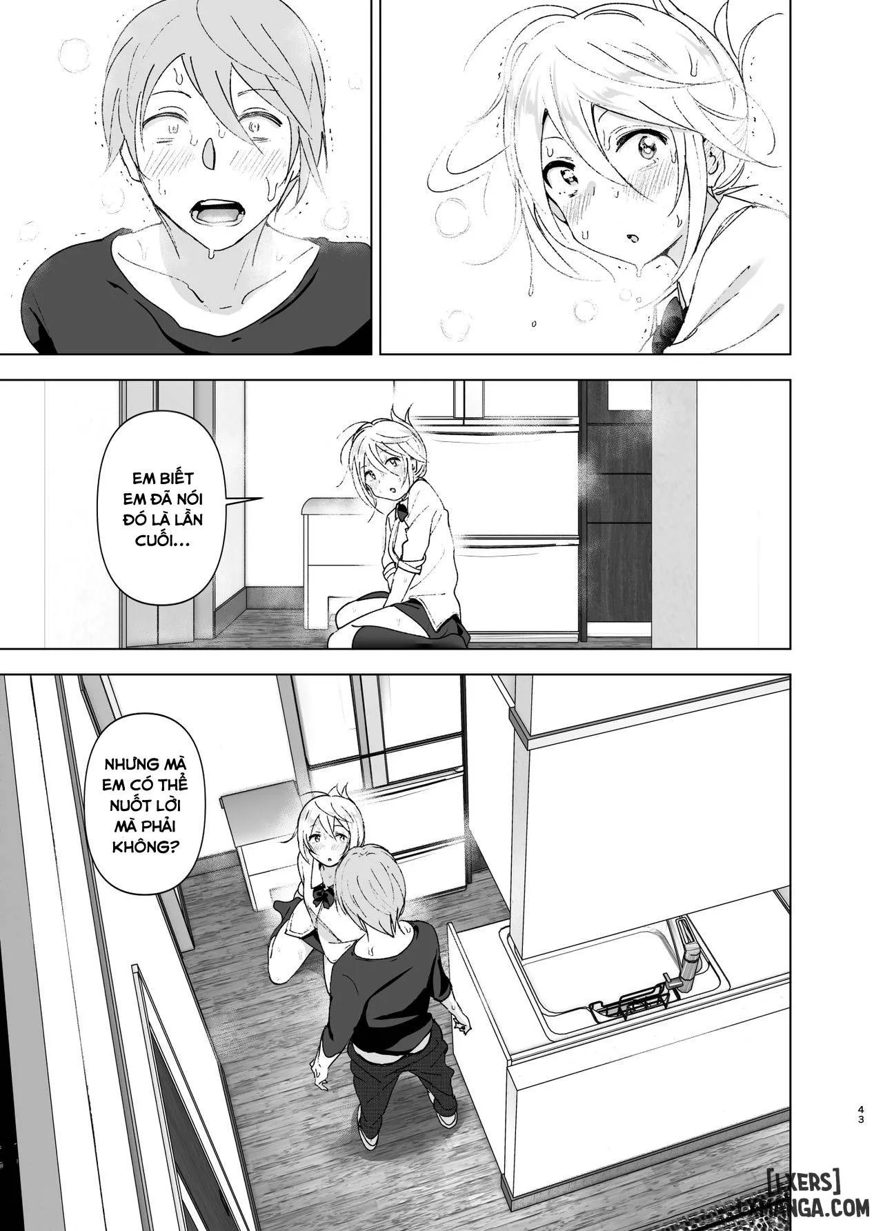 HentaiVN.net - Ảnh 42 - Mukashi wa Kawaikatta [She Was Cute Before;昔は可愛かった] - Chapter 1