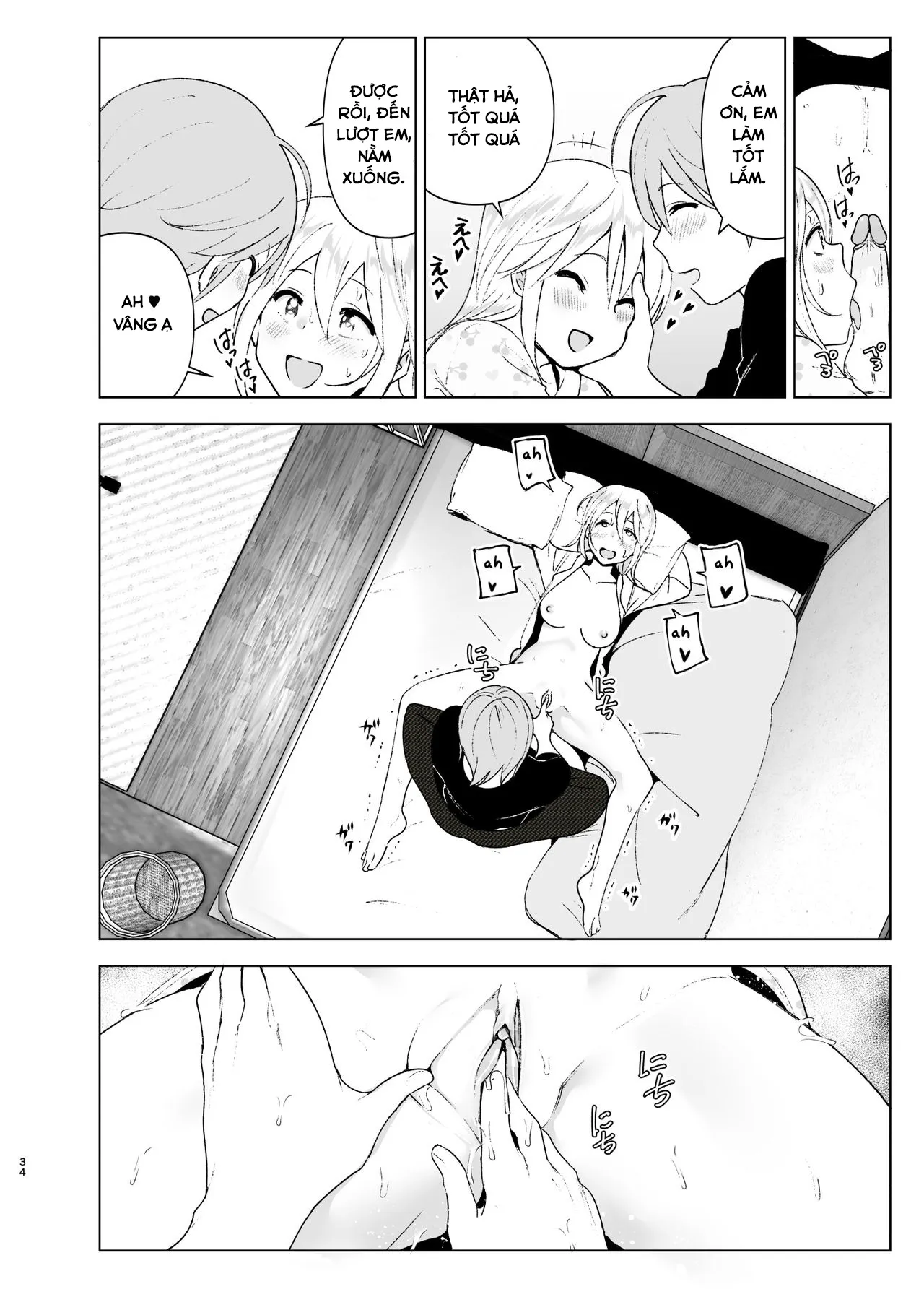 HentaiVN.net - Ảnh 34 - Mukashi wa Kawaikatta [She Was Cute Before;昔は可愛かった] - Part 2 - End