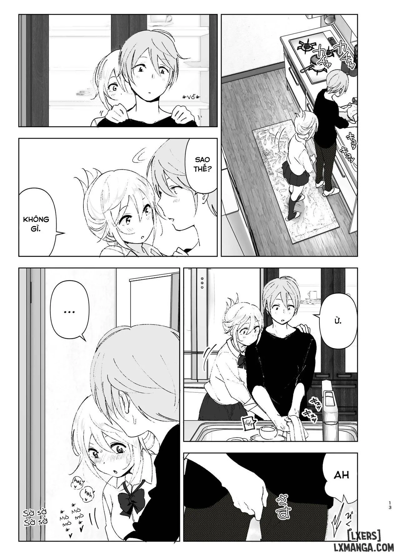 HentaiVN.net - Ảnh 12 - Mukashi wa Kawaikatta [She Was Cute Before;昔は可愛かった] - Chapter 2 END