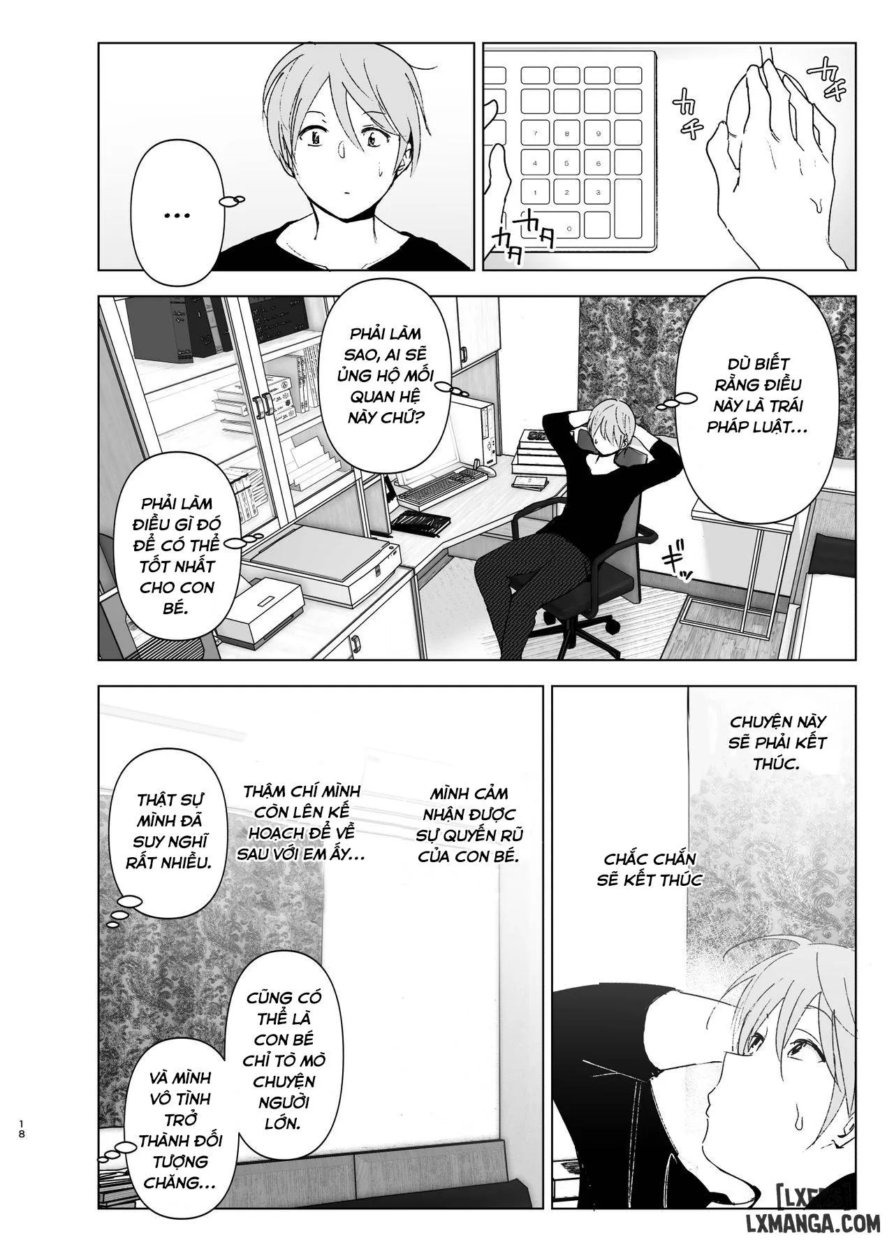 HentaiVN.net - Ảnh 17 - Mukashi wa Kawaikatta [She Was Cute Before;昔は可愛かった] - Chapter 2 END