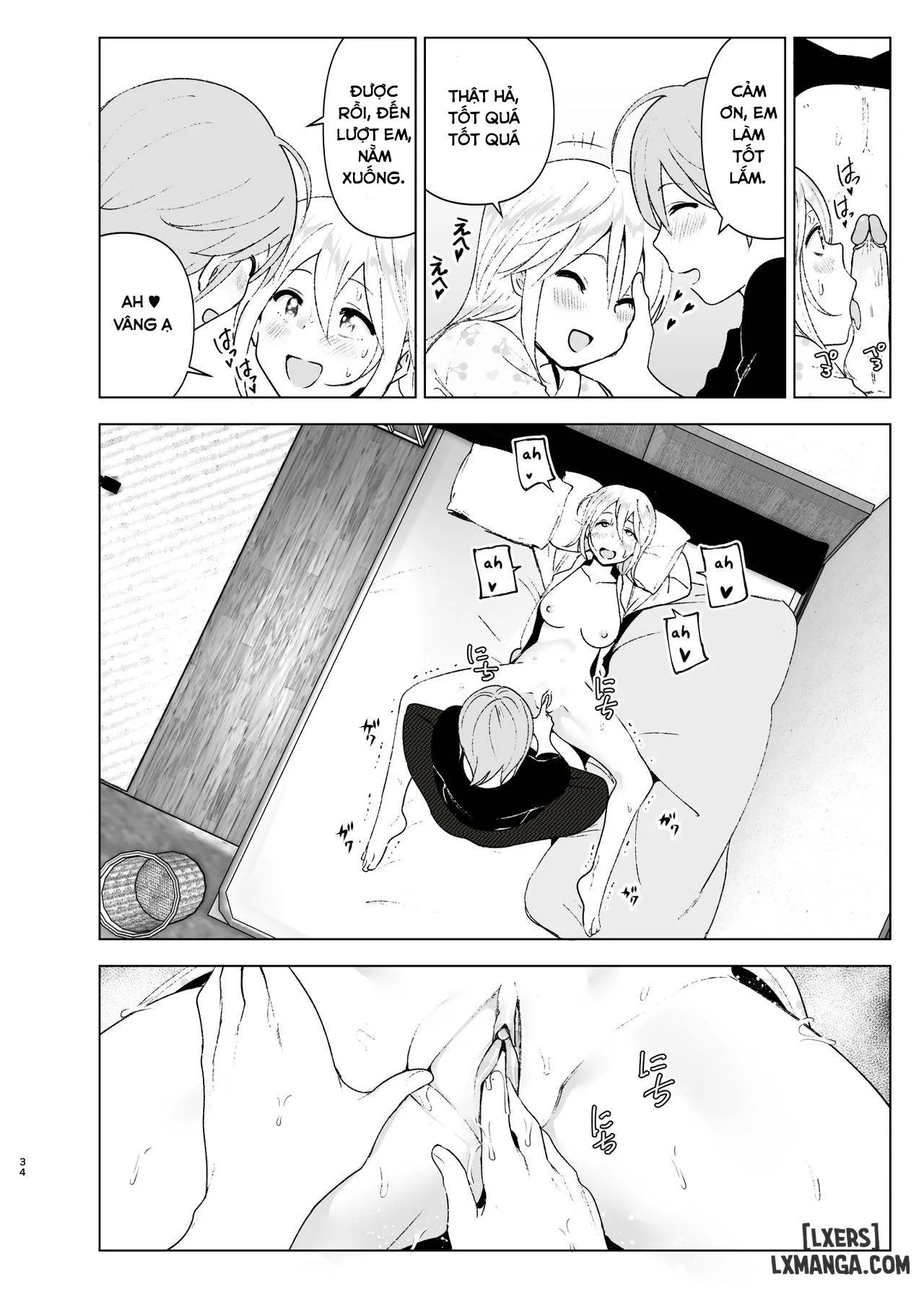 HentaiVN.net - Ảnh 33 - Mukashi wa Kawaikatta [She Was Cute Before;昔は可愛かった] - Chapter 2 END