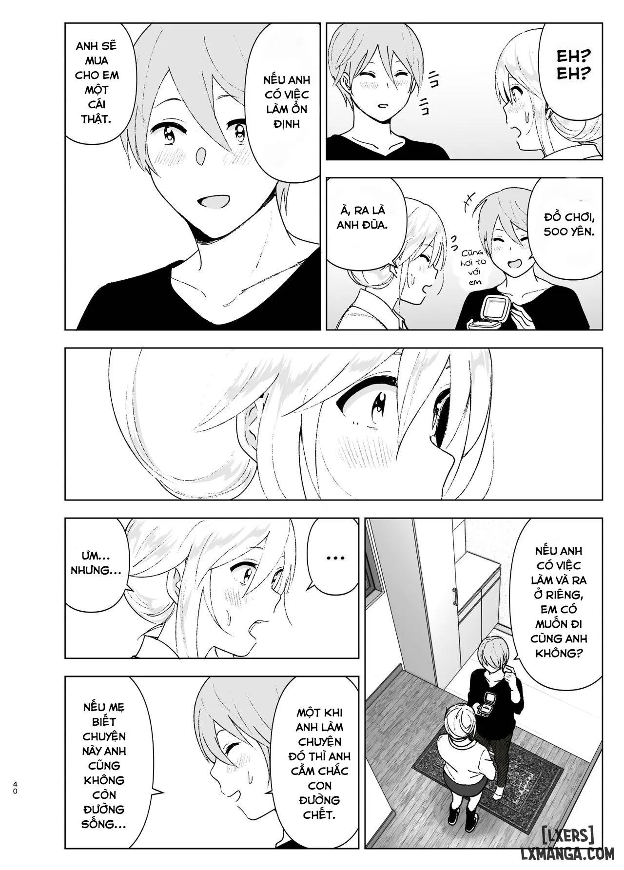 HentaiVN.net - Ảnh 39 - Mukashi wa Kawaikatta [She Was Cute Before;昔は可愛かった] - Chapter 2 END