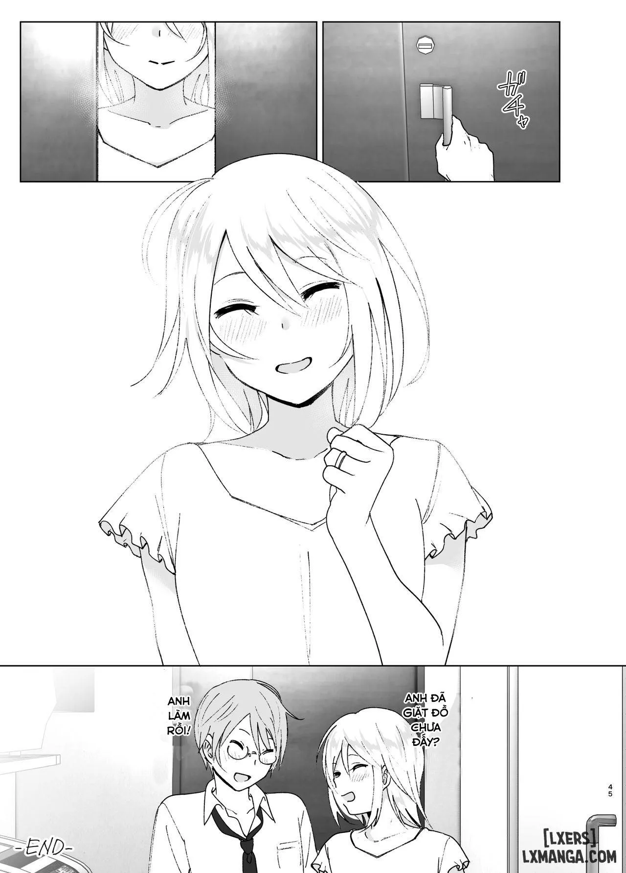 HentaiVN.net - Ảnh 44 - Mukashi wa Kawaikatta [She Was Cute Before;昔は可愛かった] - Chapter 2 END