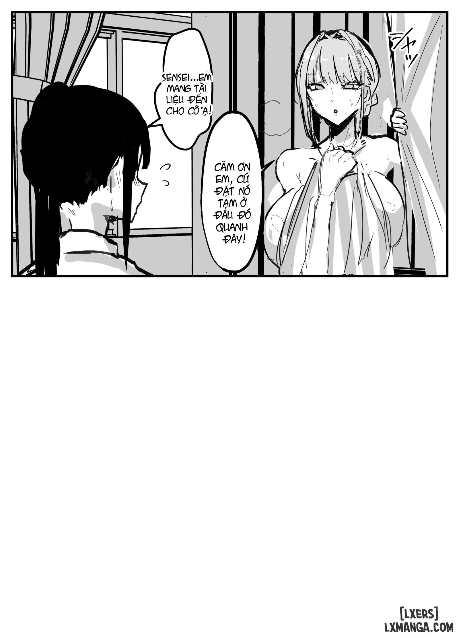 HentaiVN.net - Ảnh 32 - Nuite Kureru Hokenshitsu no Sensei | The school nurse who gives me a handjob - oneshot