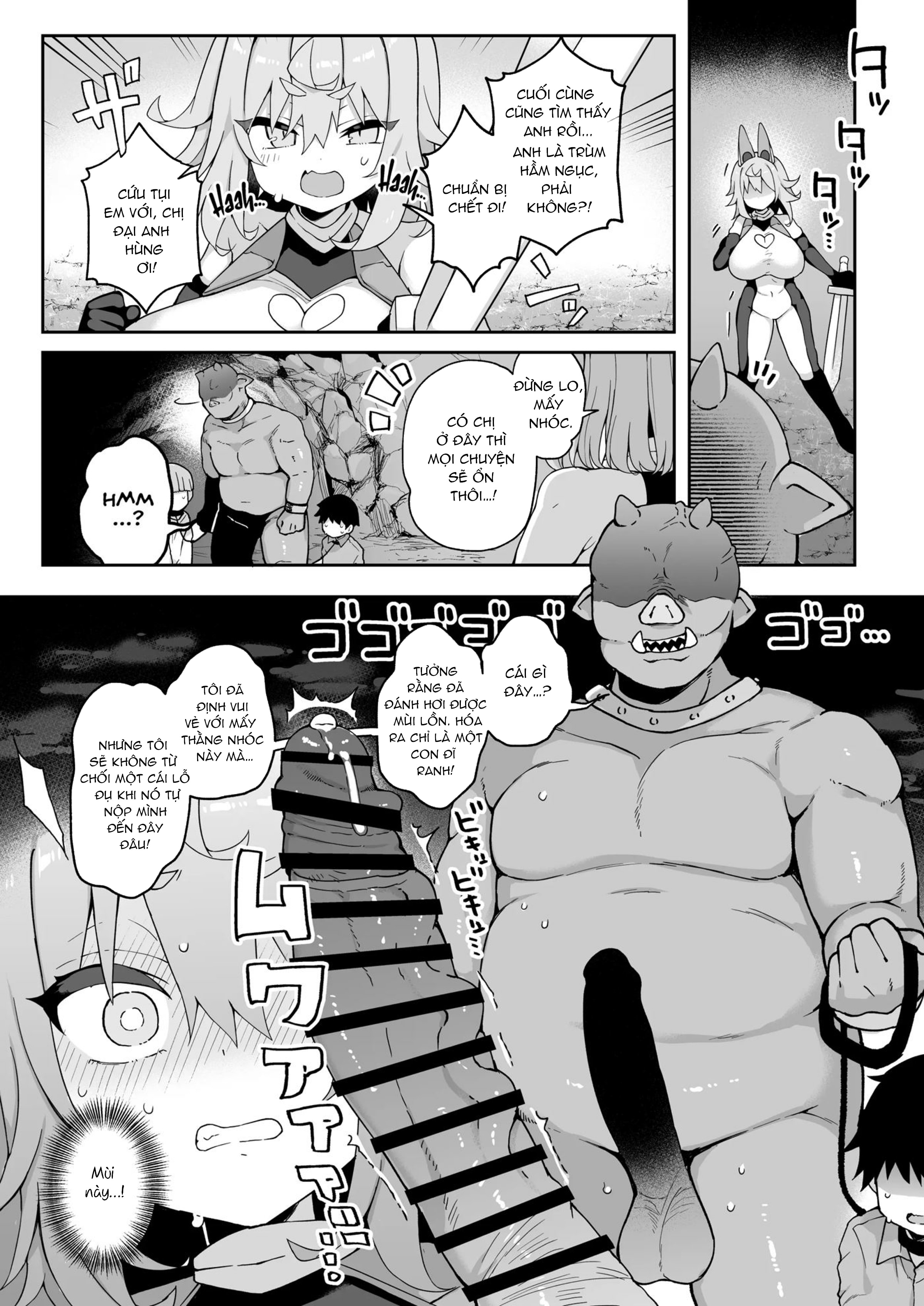 HentaiVN.net - Ảnh 19 - Davi Brat's Correction Fuckfest + Guest Manga 3 - Ero Trap Dungeons are full of danger! - Oneshot (fix)