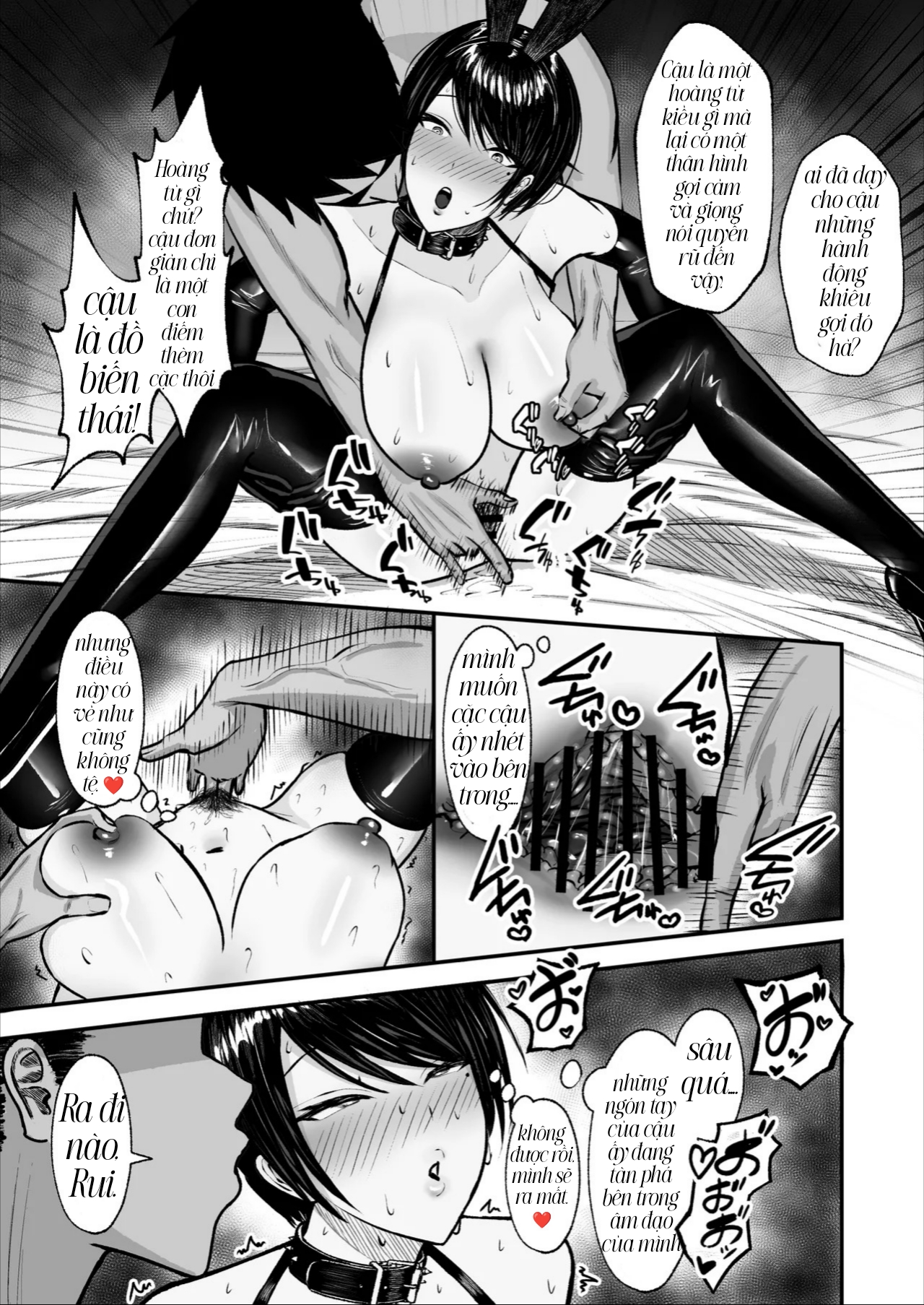 HentaiVN.net - Ảnh 39 - Maso Mesu ~Gakuen no Ouji-sama JK wa Ura de Yarimakuri~ - Oneshot