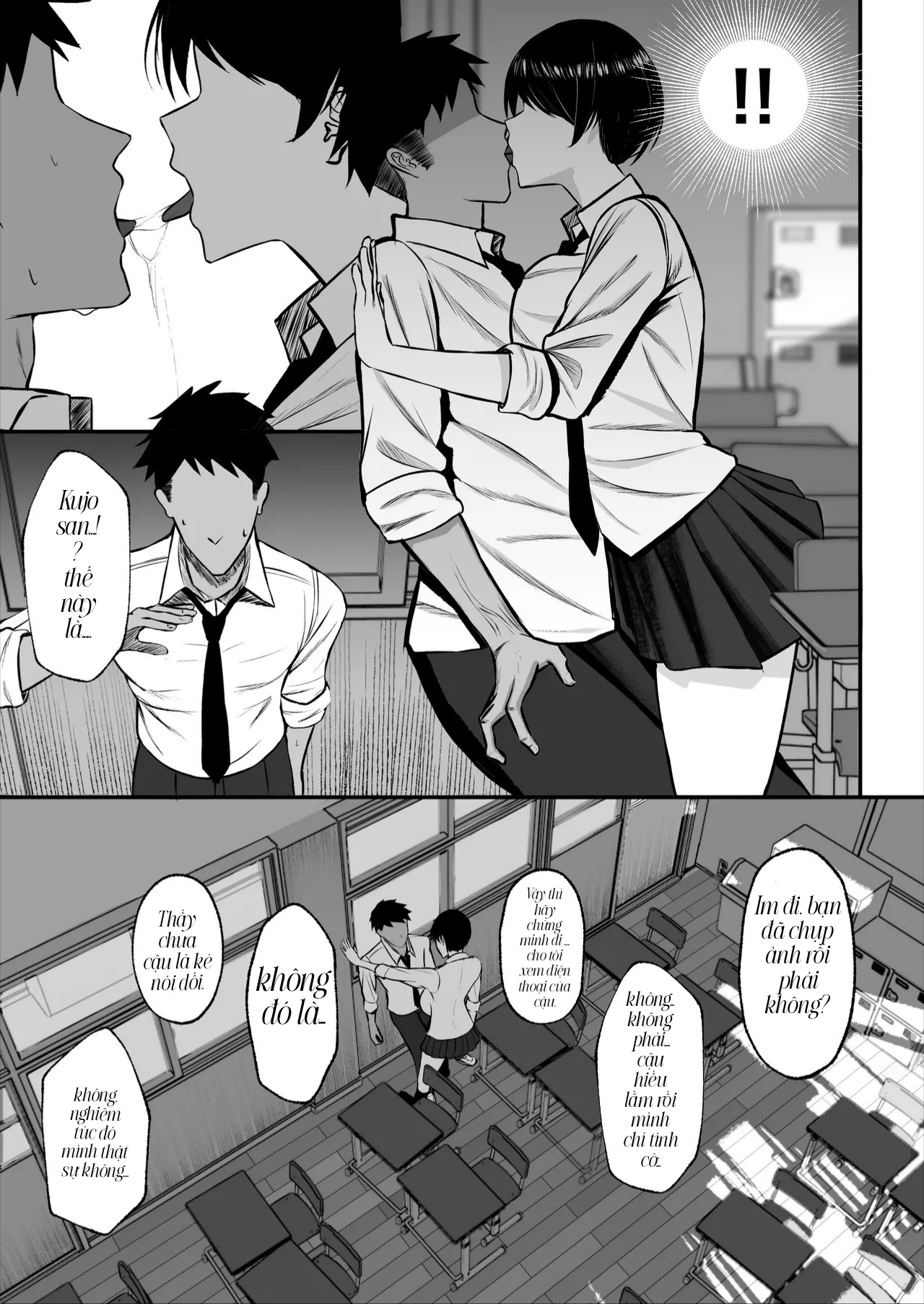 HentaiVN.net - Ảnh 10 - Maso Mesu ~Gakuen no Ouji-sama JK wa Ura de Yarimakuri~ - Oneshot