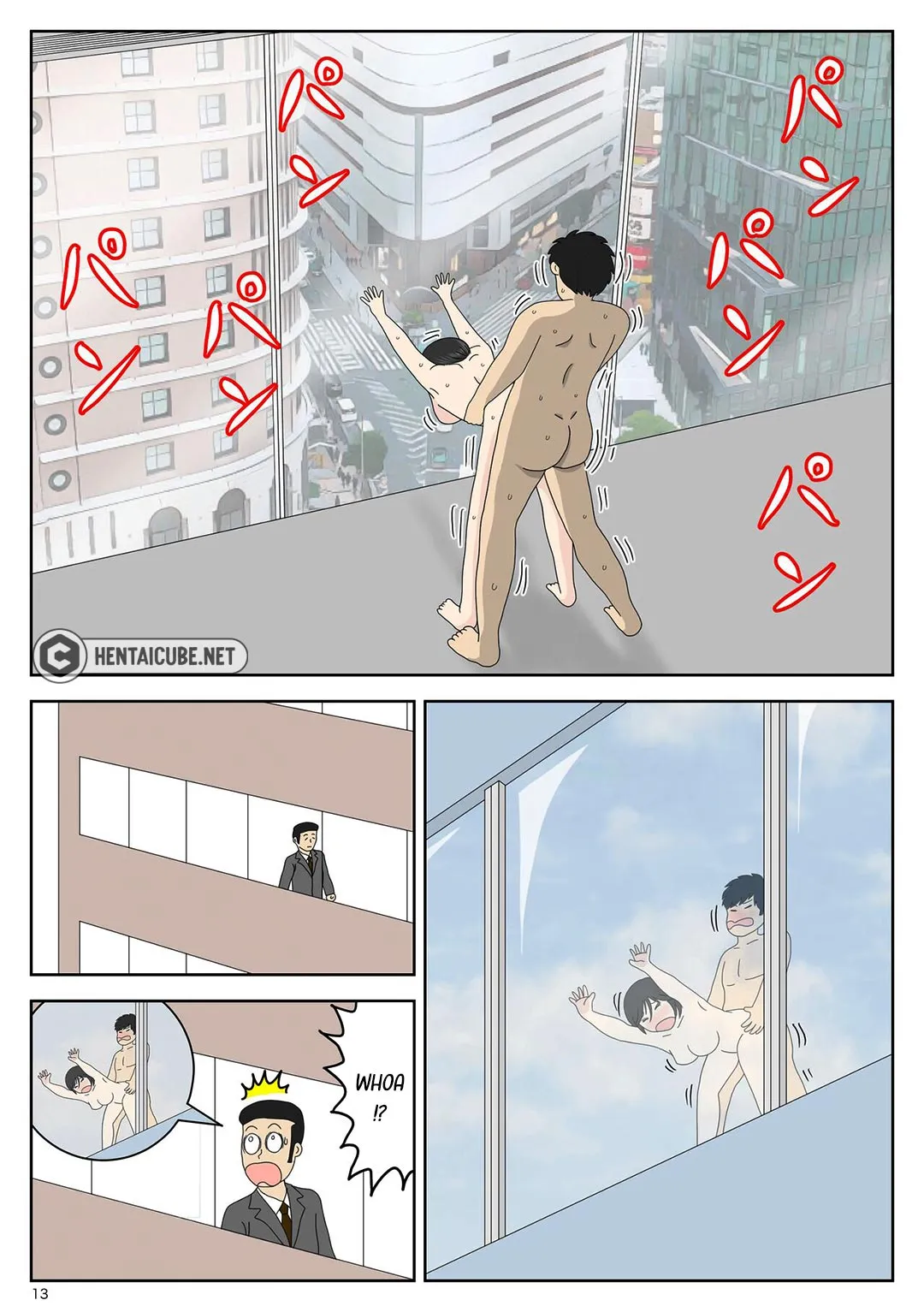 HentaiVN.net - Ảnh 14 - Bị mẹ phát hiện đang rình trộm thủ dâm [Onaneta Kaa-san; Masturbating to Mom] - Chap 4 - Thú vui của con trai tôi