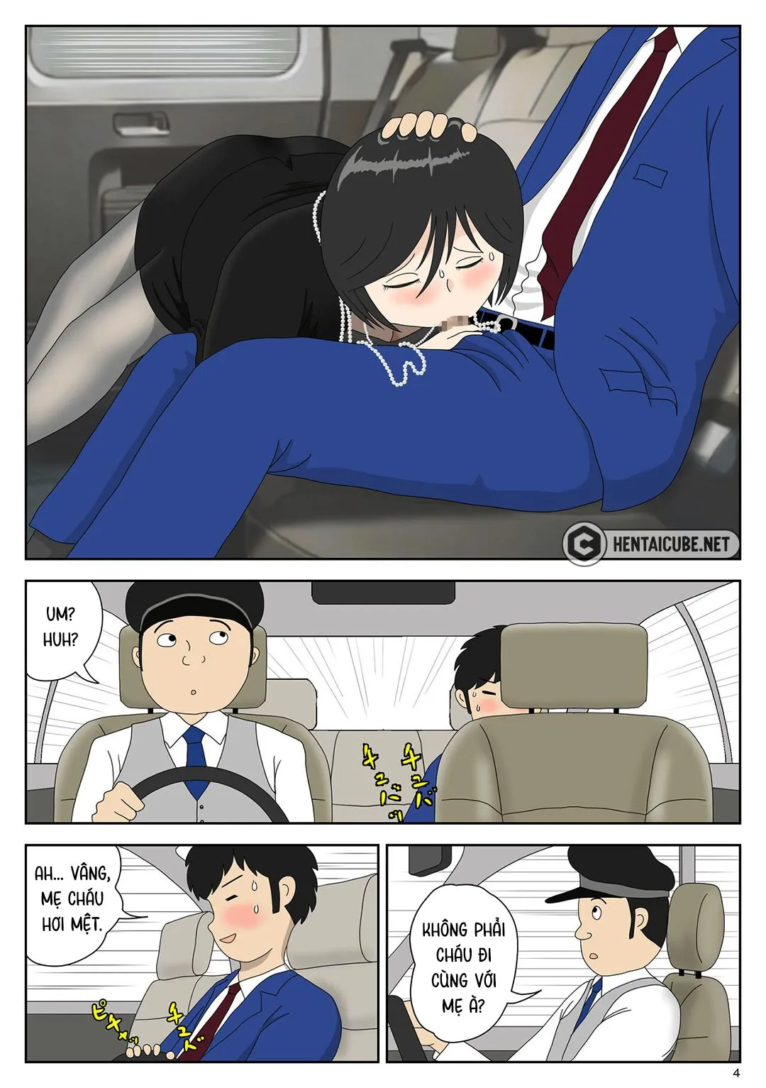 HentaiVN.net - Ảnh 5 - Bị mẹ phát hiện đang rình trộm thủ dâm [Onaneta Kaa-san; Masturbating to Mom] - Chap 4 - Thú vui của con trai tôi
