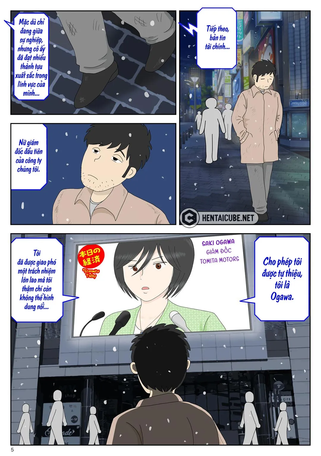 HentaiVN.net - Ảnh 6 - Bị mẹ phát hiện đang rình trộm thủ dâm [Onaneta Kaa-san; Masturbating to Mom] - Chap 5 - Sau cuối | Hết