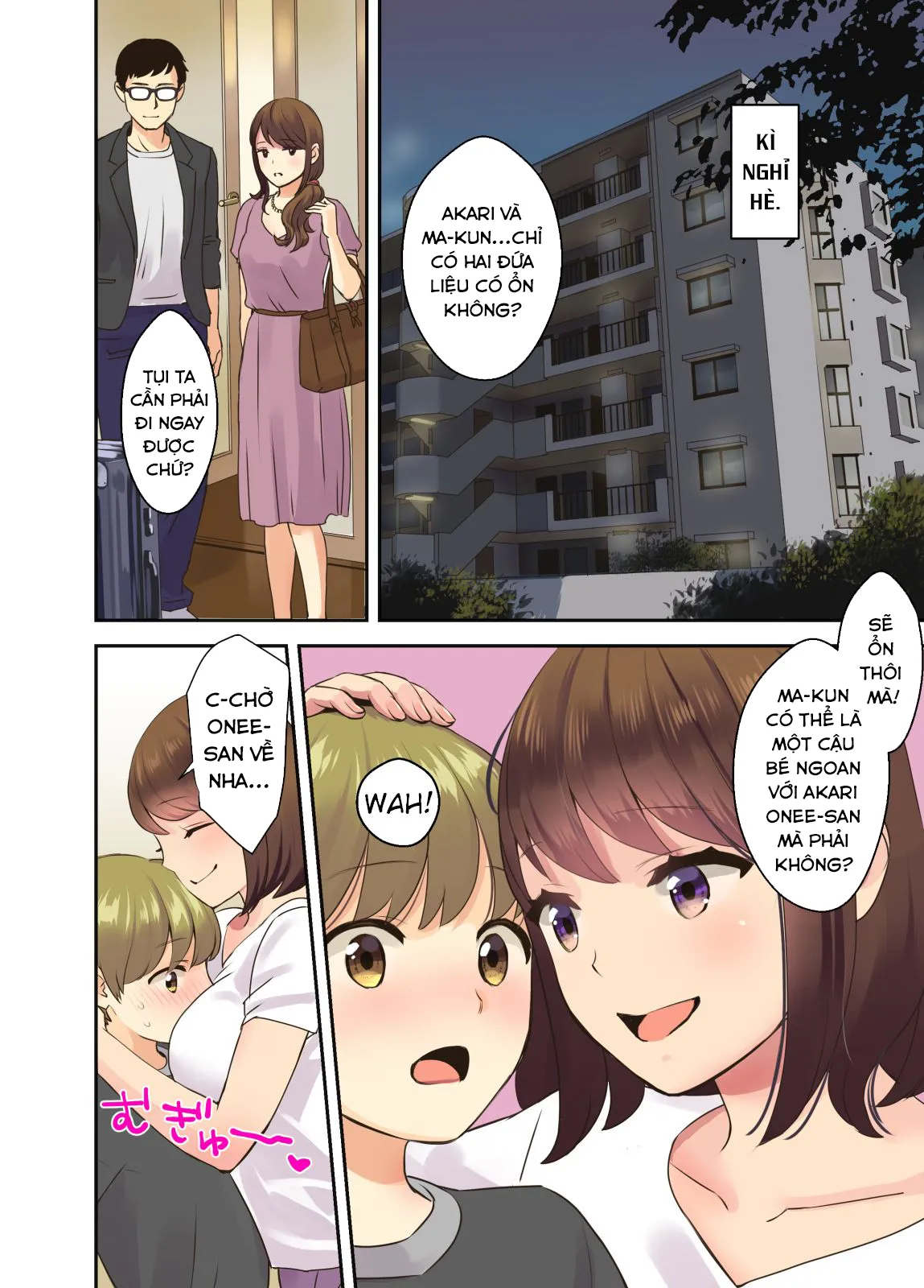 HentaiVN.net - Ảnh 4 - Khi Mama và Papa không có ở nhà [When Mama and Papa is not home] - Oneshot