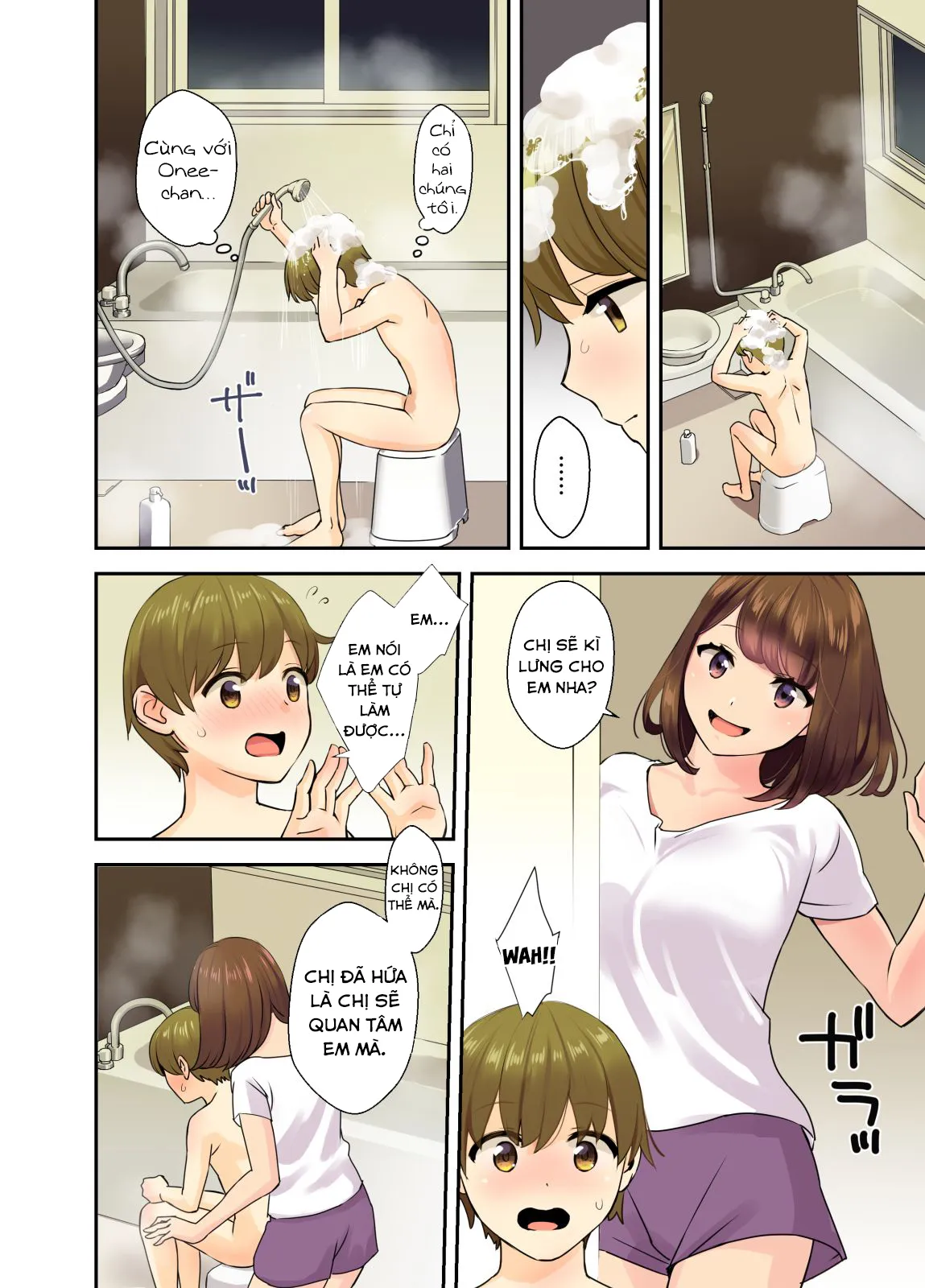 HentaiVN.net - Ảnh 6 - Khi Mama và Papa không có ở nhà [When Mama and Papa is not home] - Oneshot