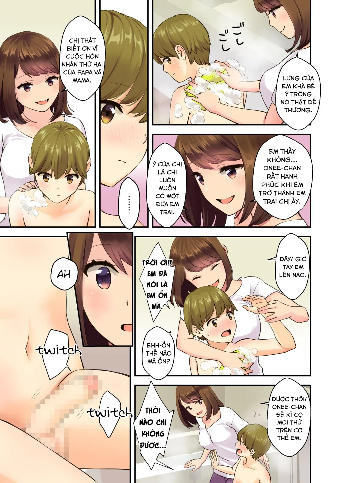 HentaiVN.net - Ảnh 7 - Khi Mama và Papa không có ở nhà [When Mama and Papa is not home] - Oneshot