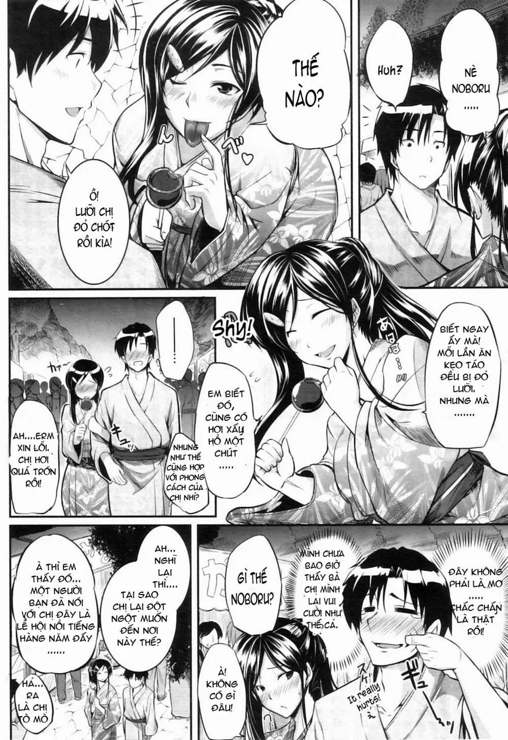 HentaiVN.net - Ảnh 10 - Fella Pure ~Mitarashi-San Chi No Jijou~ - Chương 3