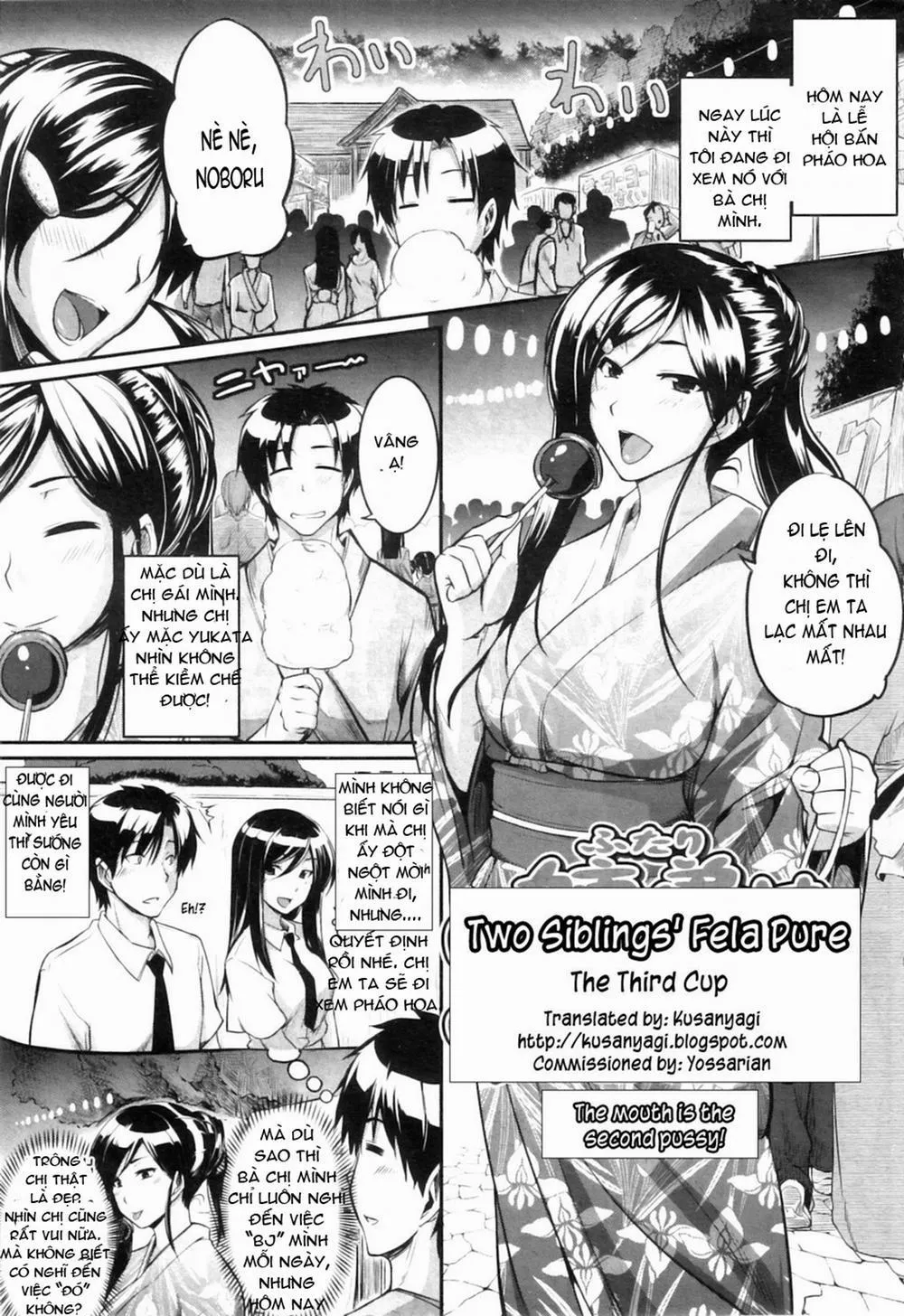 HentaiVN.net - Ảnh 9 - Fella Pure ~Mitarashi-San Chi No Jijou~ - Chương 3