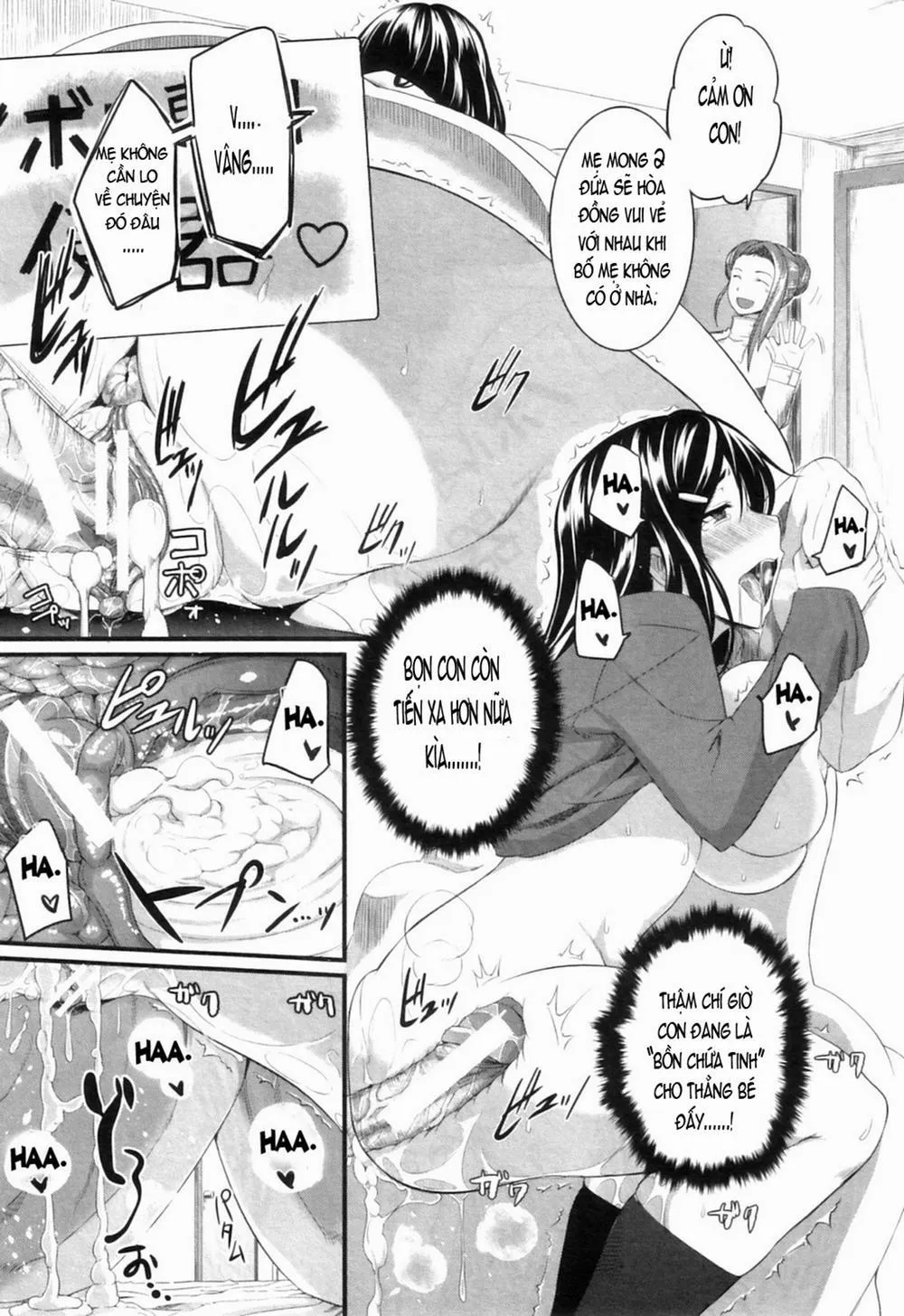 HentaiVN.net - Ảnh 29 - Fella Pure ~Mitarashi-San Chi No Jijou~ - Chương 4