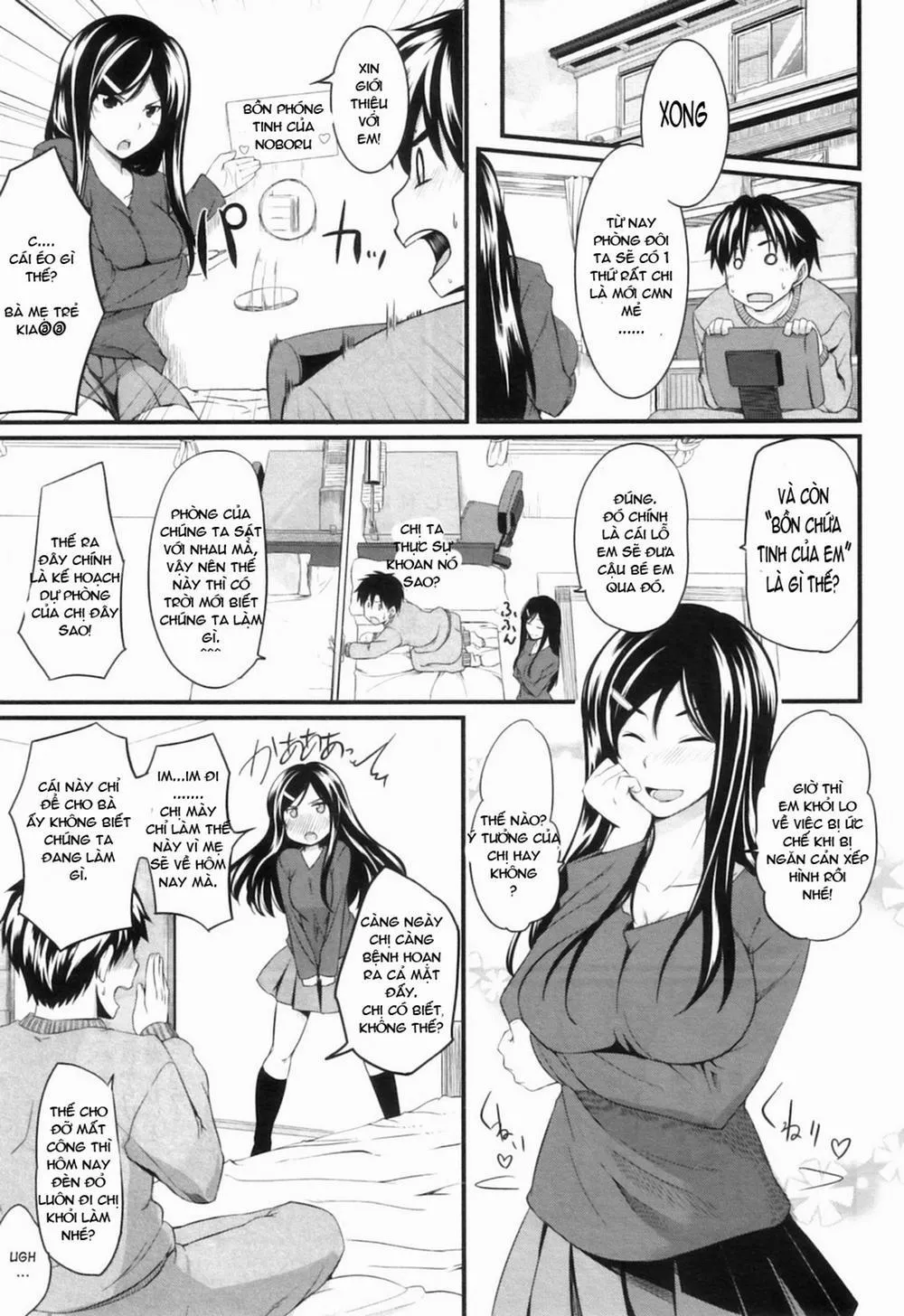 HentaiVN.net - Ảnh 5 - Fella Pure ~Mitarashi-San Chi No Jijou~ - Chương 4