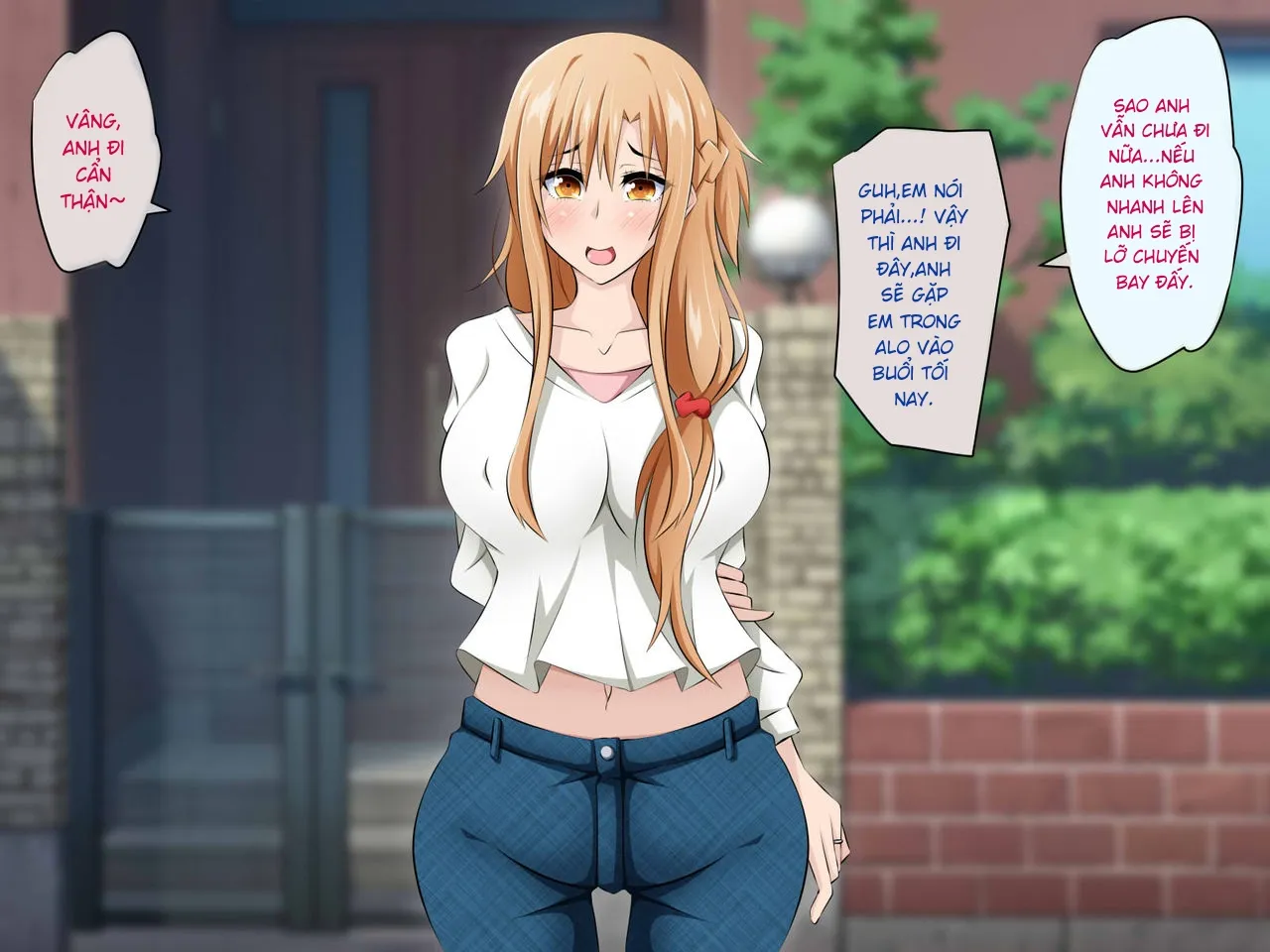 HentaiVN.net - Ảnh 4 - Hitozuma ni Natta Heroine o Netoru. [Yakubutsu Choukyou de Ochiru Asuna-san~] - Chap 1