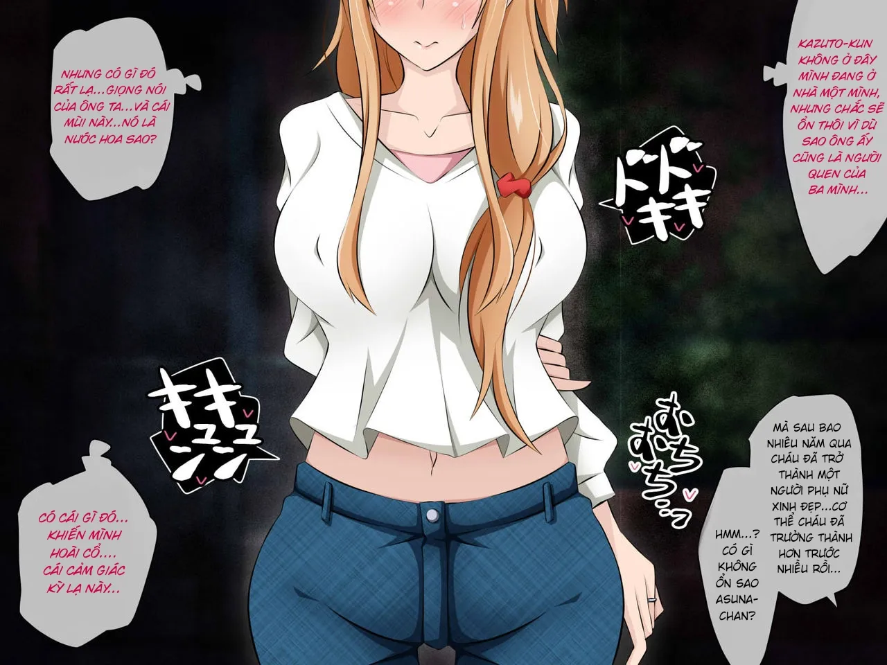 HentaiVN.net - Ảnh 8 - Hitozuma ni Natta Heroine o Netoru. [Yakubutsu Choukyou de Ochiru Asuna-san~] - Chap 1