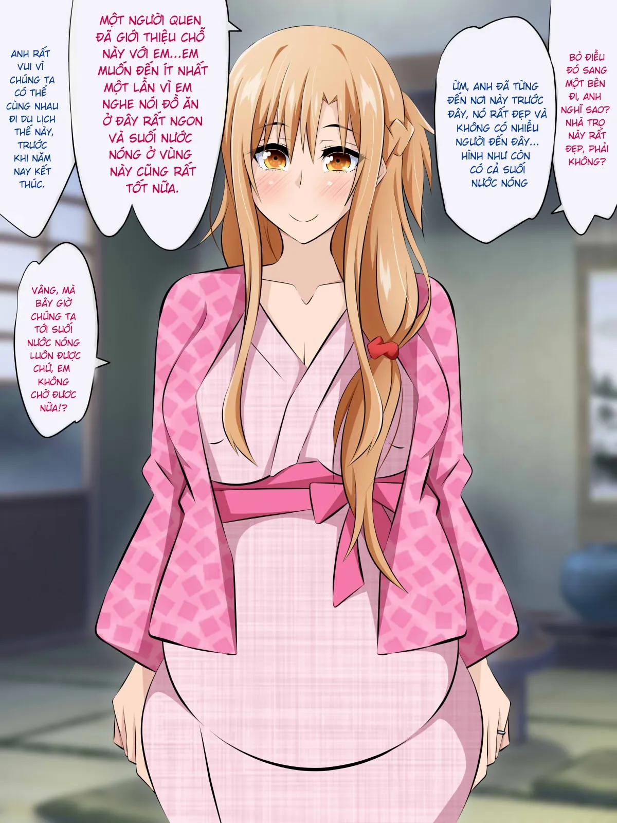 HentaiVN.net - Ảnh 4 - Hitozuma ni Natta Heroine o Netoru. [Yakubutsu Choukyou de Ochiru Asuna-san~] - Chap 5