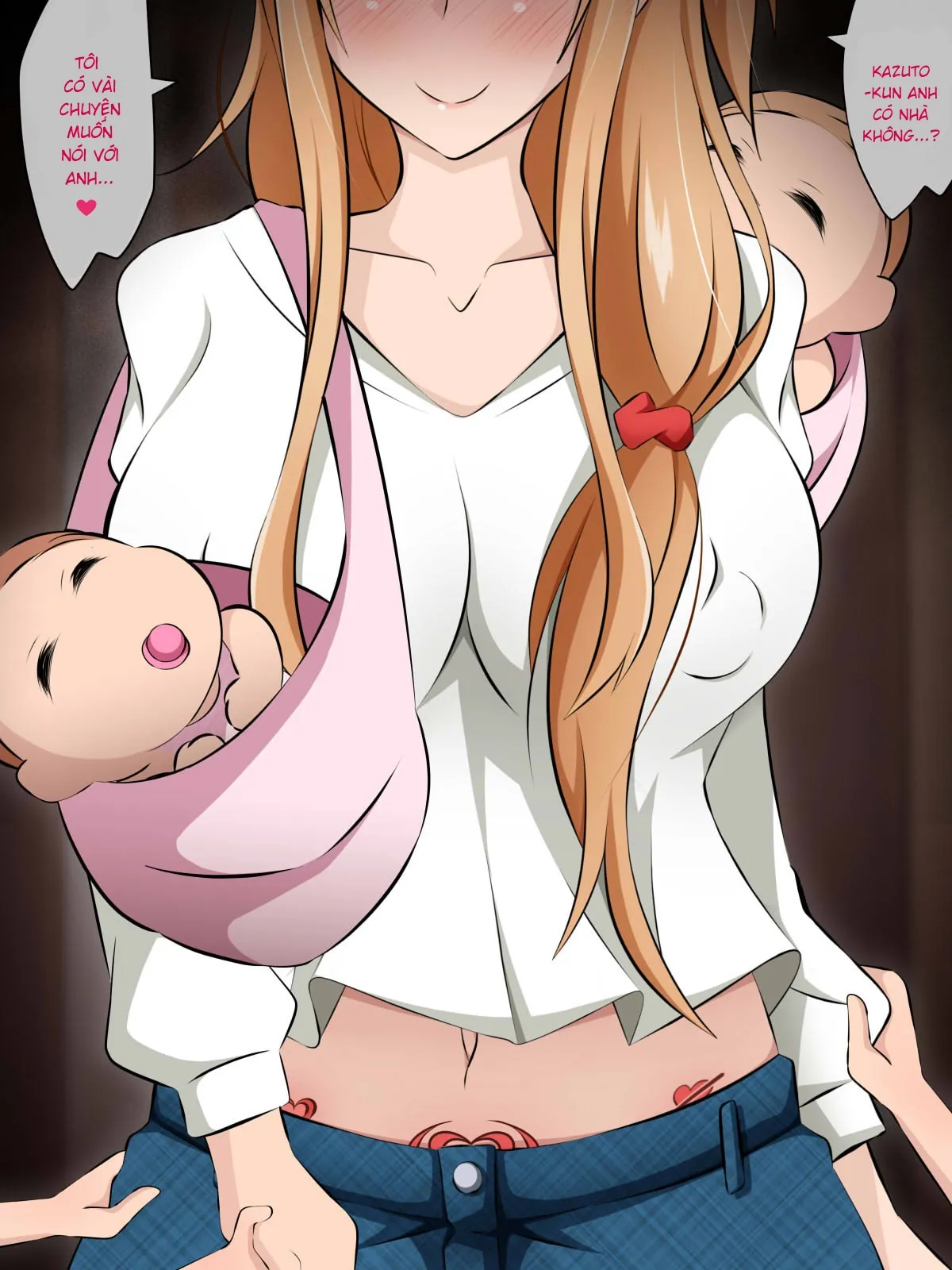 HentaiVN.net - Ảnh 17 - Hitozuma ni Natta Heroine o Netoru. [Yakubutsu Choukyou de Ochiru Asuna-san~] - Chap 7 end.
