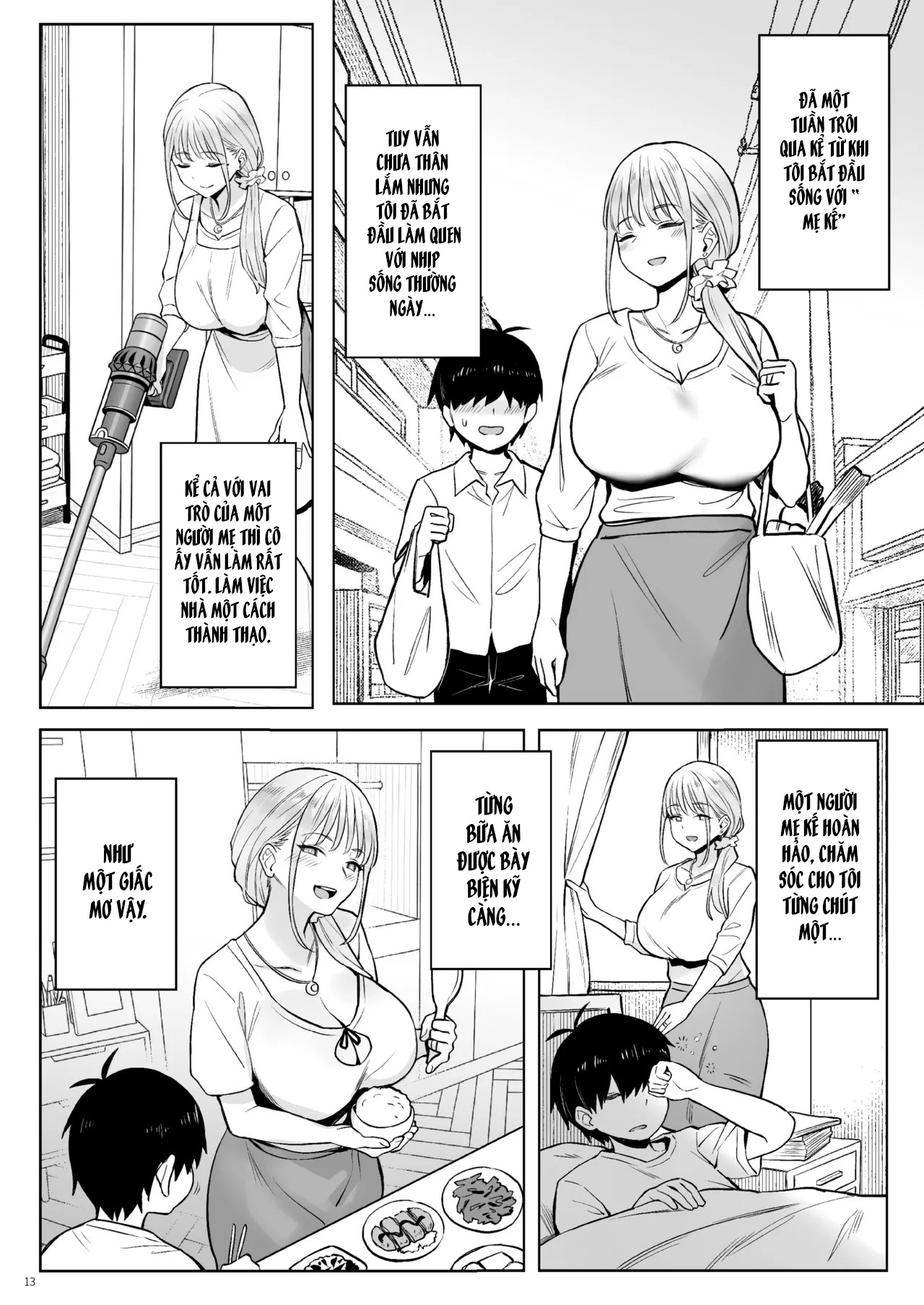 HentaiVN.net - Ảnh 12 - Moto Mahou Shoujo no Kazoku Banashi Tsuki - Oneshot.