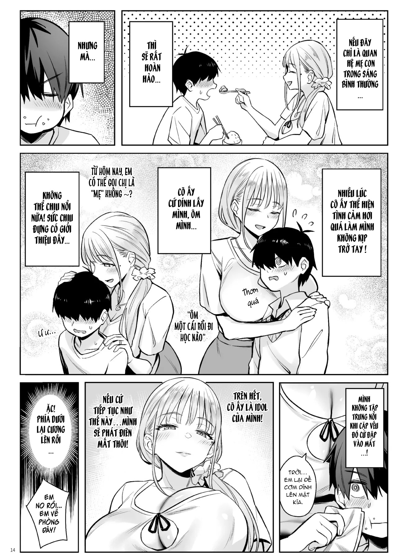 HentaiVN.net - Ảnh 13 - Moto Mahou Shoujo no Kazoku Banashi Tsuki - Oneshot.