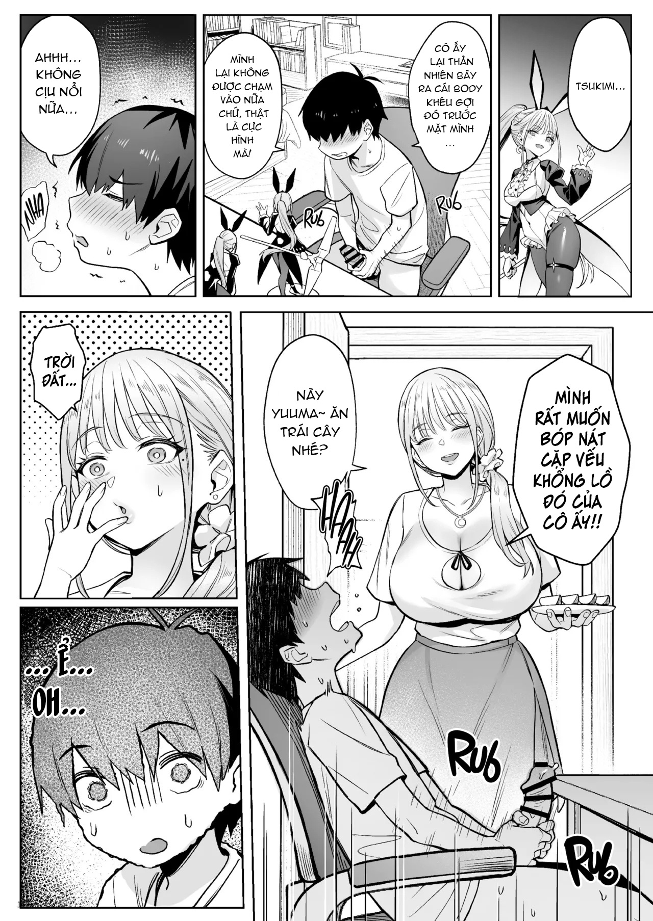 HentaiVN.net - Ảnh 14 - Moto Mahou Shoujo no Kazoku Banashi Tsuki - Oneshot.