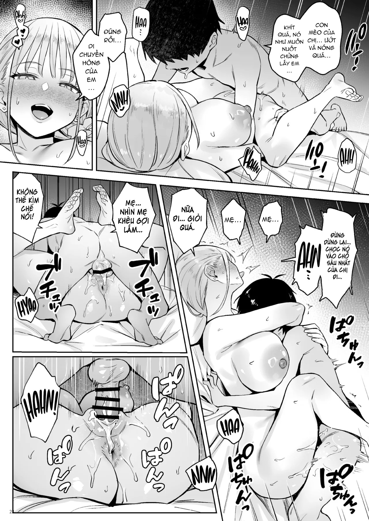 HentaiVN.net - Ảnh 22 - Moto Mahou Shoujo no Kazoku Banashi Tsuki - Oneshot.